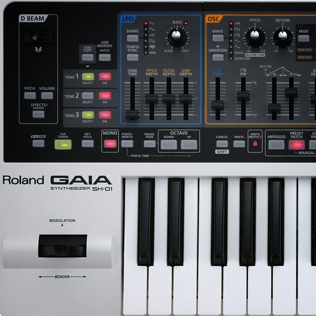 Roland Gaia SH 01 Sound Banks and Libraries – Synthcloud