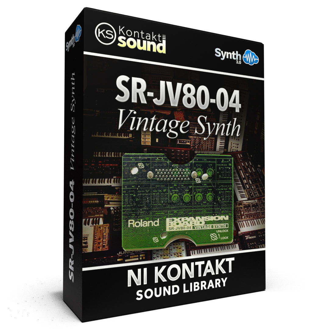 VS 04 Vintage Synth Native Instruments Kontakt 255 presets – Synthcloud