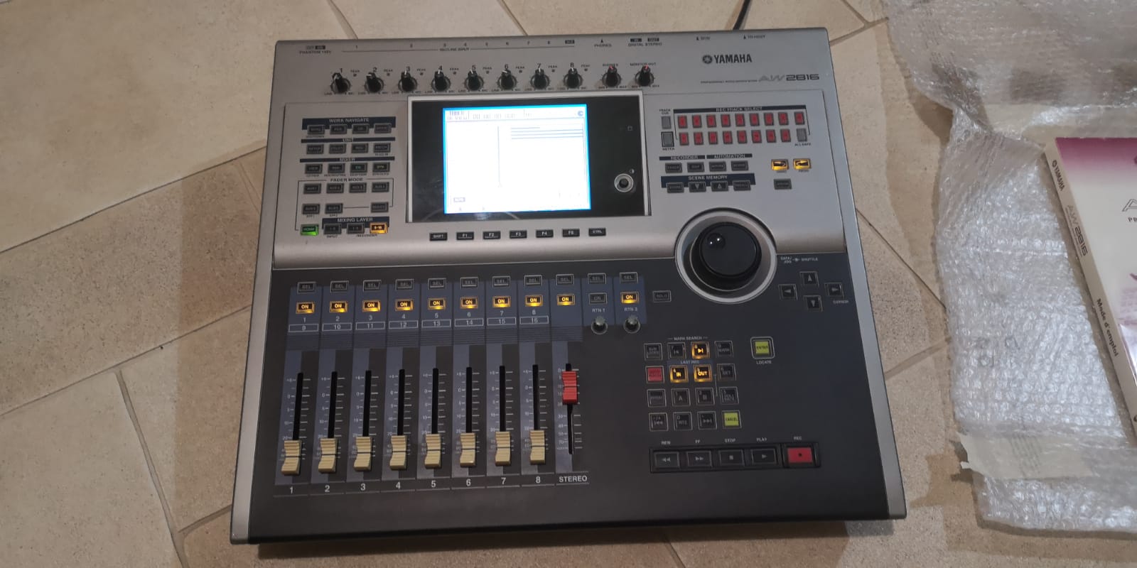 YAMAHA AW2816 - DIGITAL MULTITRACK RECORDER – Synthcloud