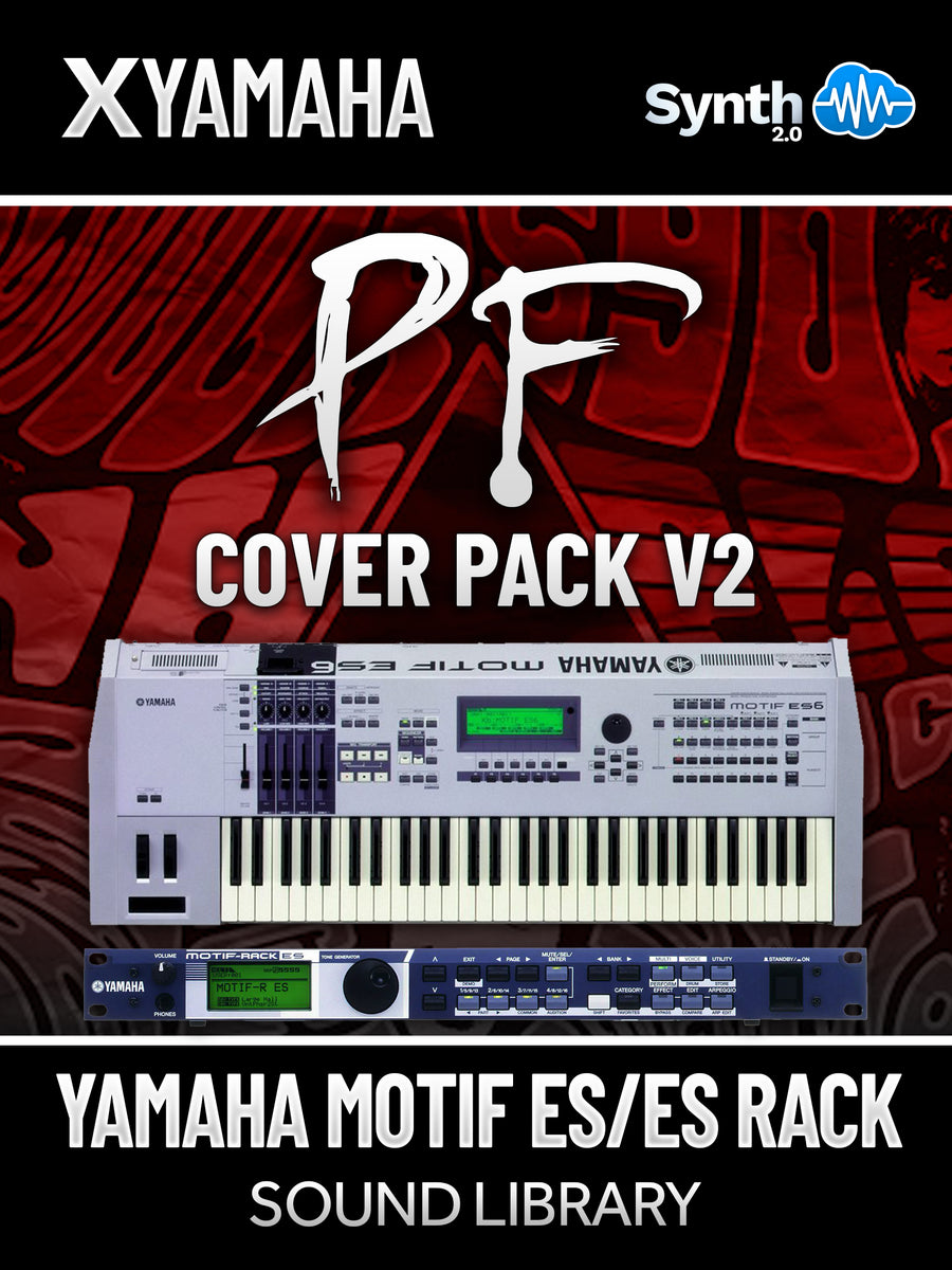 LDX122 - PF Cover Pack V2 - Yamaha Motif ES / Yamaha Motif ES Rack