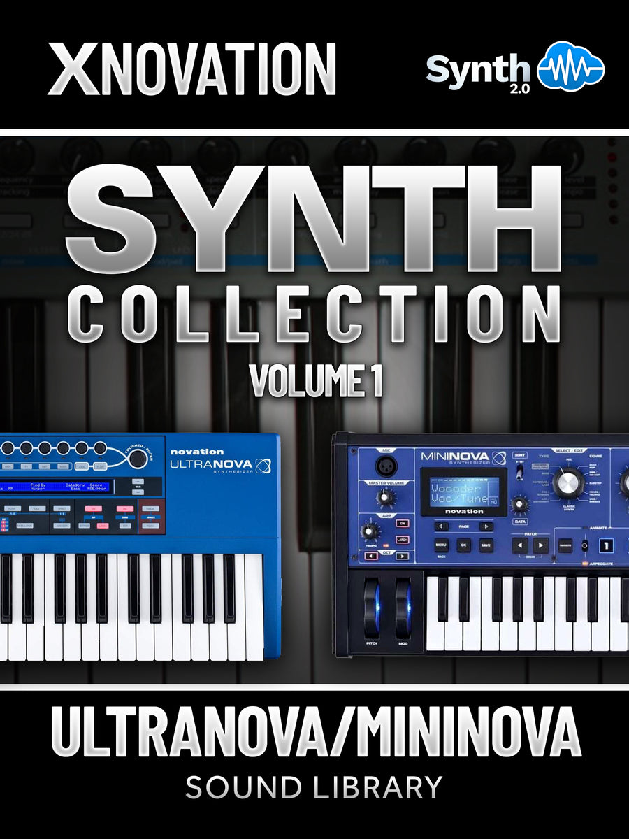 VTL001 Synth Collection Vol 1 Novation Ultranova Mininova ( 128