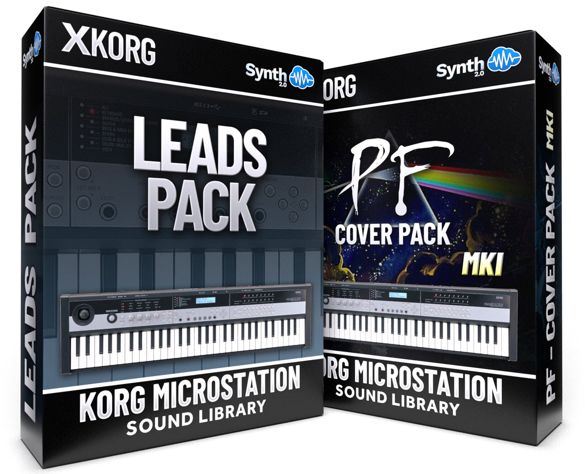 SCL078 - ( Bundle ) - Leads Pack + PF Cover Pack MKI - Korg