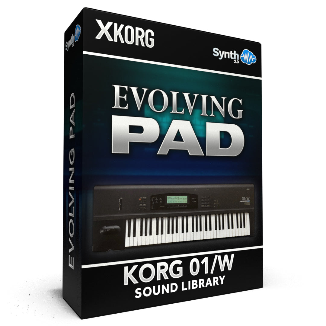 Evolving Pad Korg 01 W 100 presets