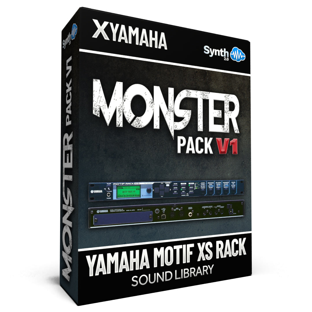 Monster Pack V1 Yamaha Motif XS Rack