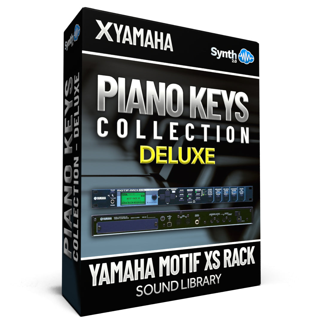 Piano & Keys Collection DELUXE Yamaha Motif XS Rack 256 presets – Synthcloud