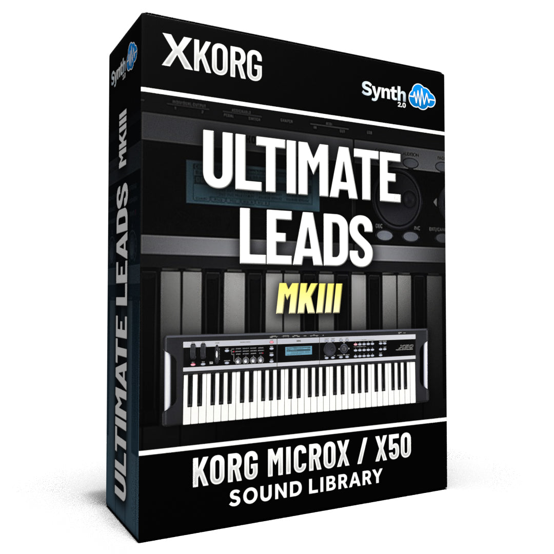 Ultimate Leads MKIII Korg MicroX X50 55 presets – Synthcloud