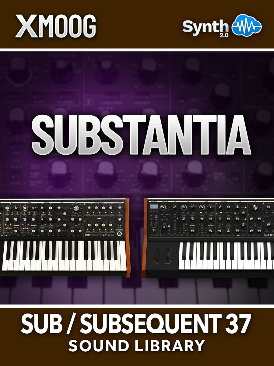 SCL307 - Substantia - Moog Sub 37 / Subsequent 37| Synthcloud