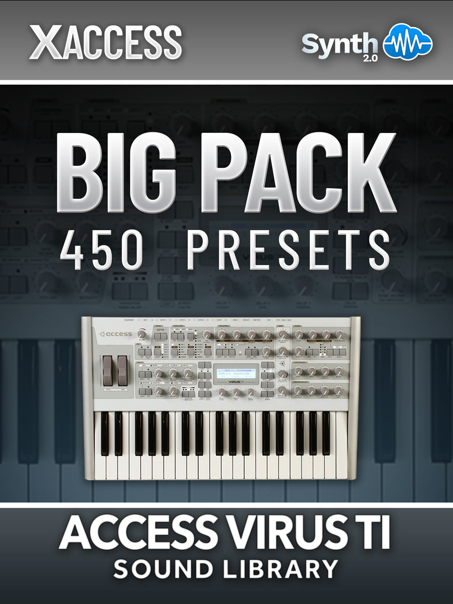 Big Pack Access Virus TI TI2 Polar Snow 450 sounds - SynthCloud