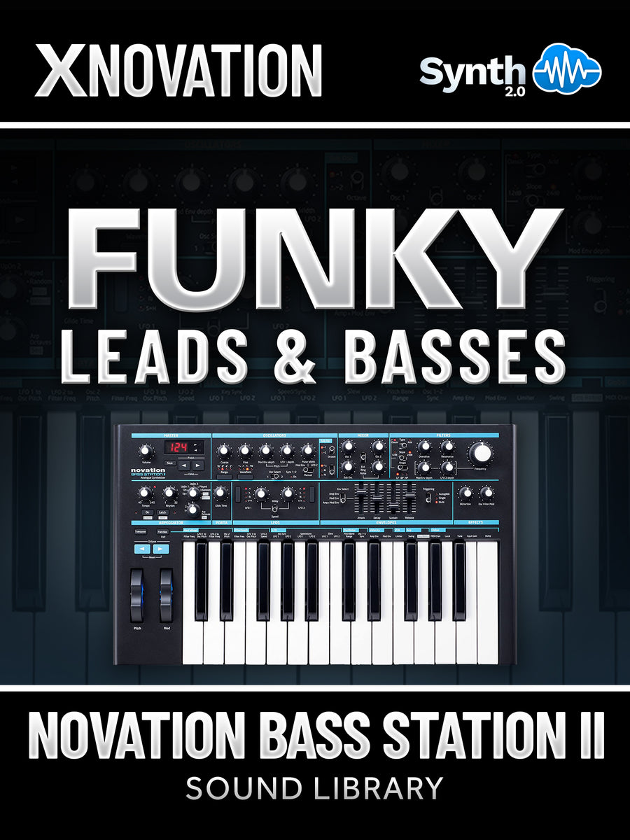 APL006 - Funky Leads & Basses - Novation Bass Station II – Synthcloud