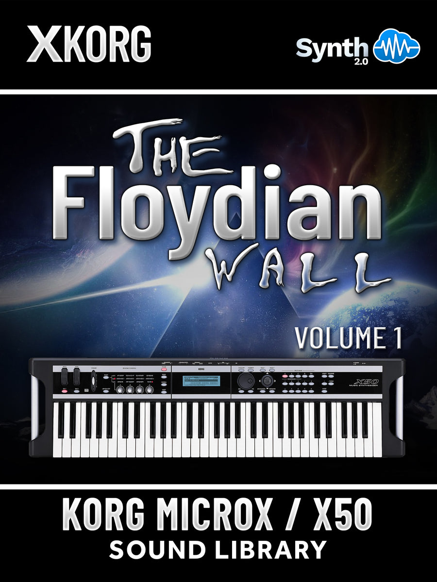 SSX101 - The Floydian Wall V.1 - Korg MicroX / X50 - SynthCloud