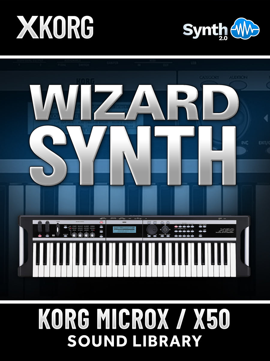 SSX103 - Wizard Synth - Korg MicroX / X50| Synthcloud di Manfredi