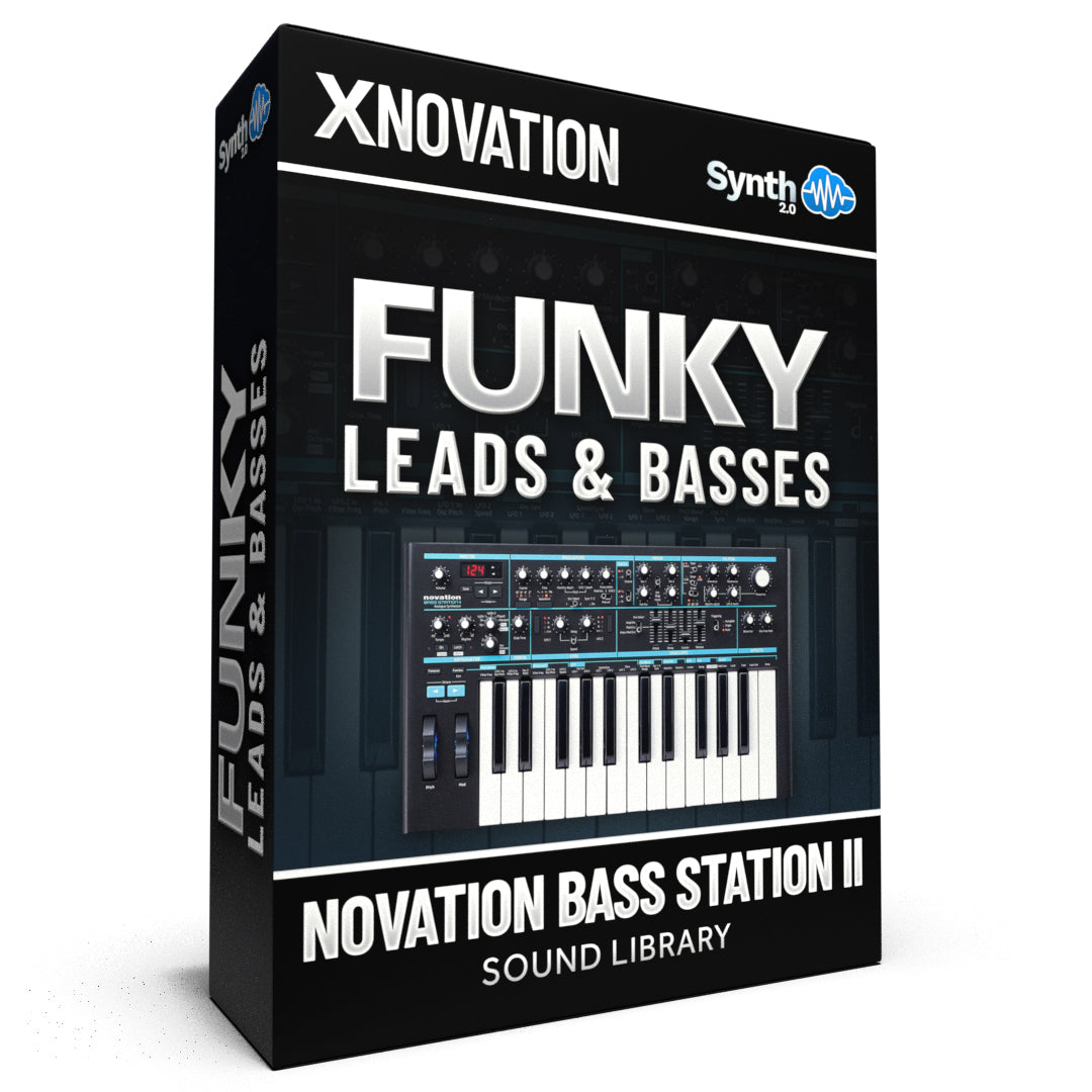 APL006 - Funky Leads & Basses - Novation Bass Station II – Synthcloud