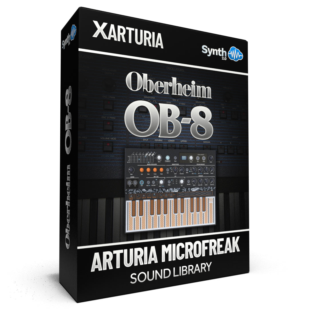 LFO052 - Oberheim OB-8 Samples - Arturia MicroFreak ( 100 presets + 242 samples )