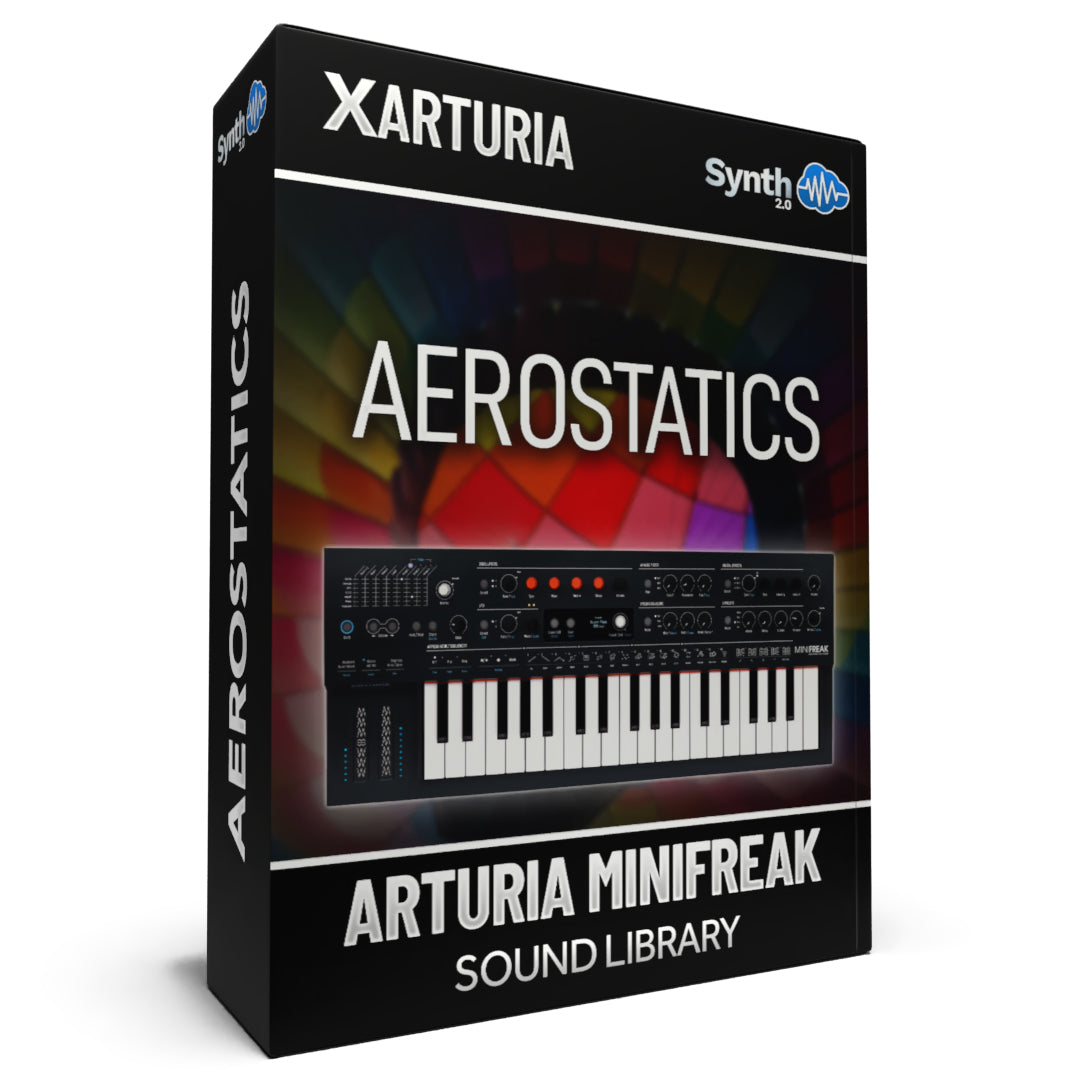 TPL067 - Aerostatics Sound Bank - Arturia MiniFreak - V ( 65 presets )