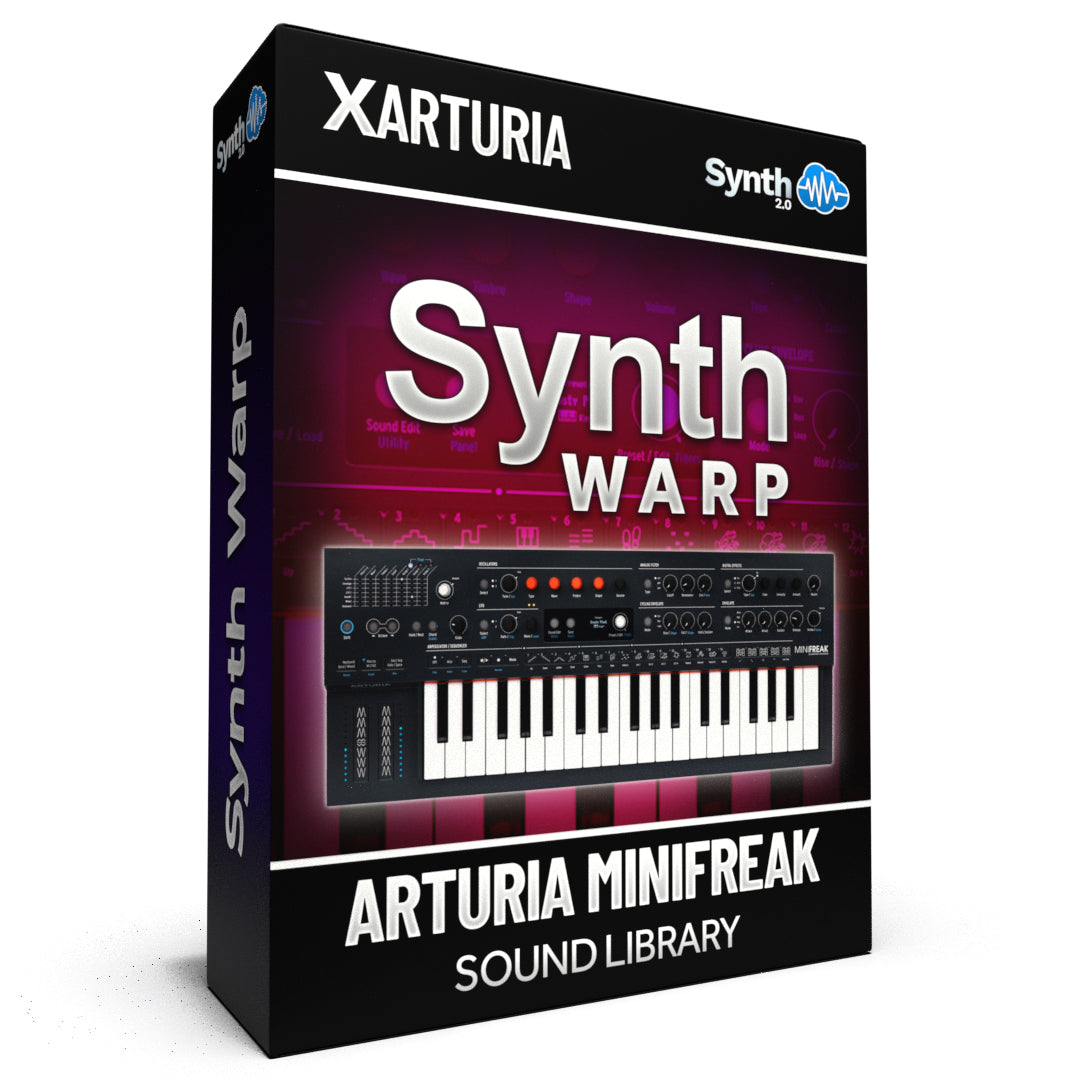 TPL055 - ( Bundle ) - Synth Warp + Digital Synth Textures - Arturia Minifreak - V