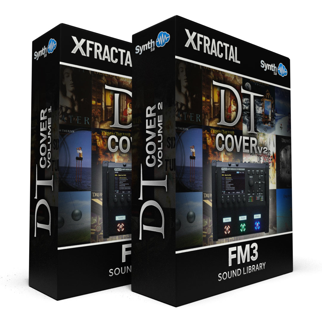 FRT006 - ( Bundle ) - DT Cover V1 + V2 - Fractal FM3