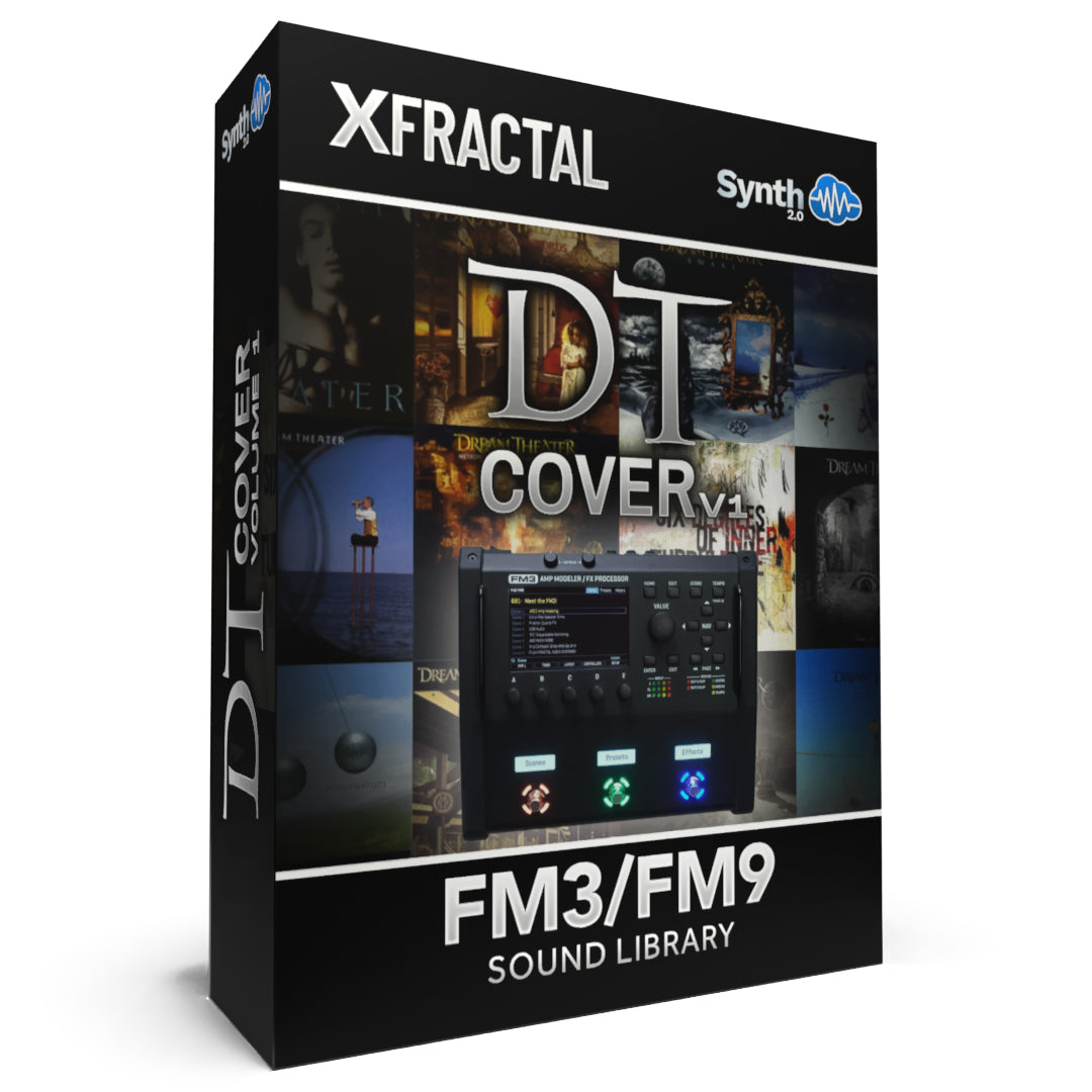 FRT004 - DT Cover V1 - Fractal FM3 / FM9 ( 40 scenes )