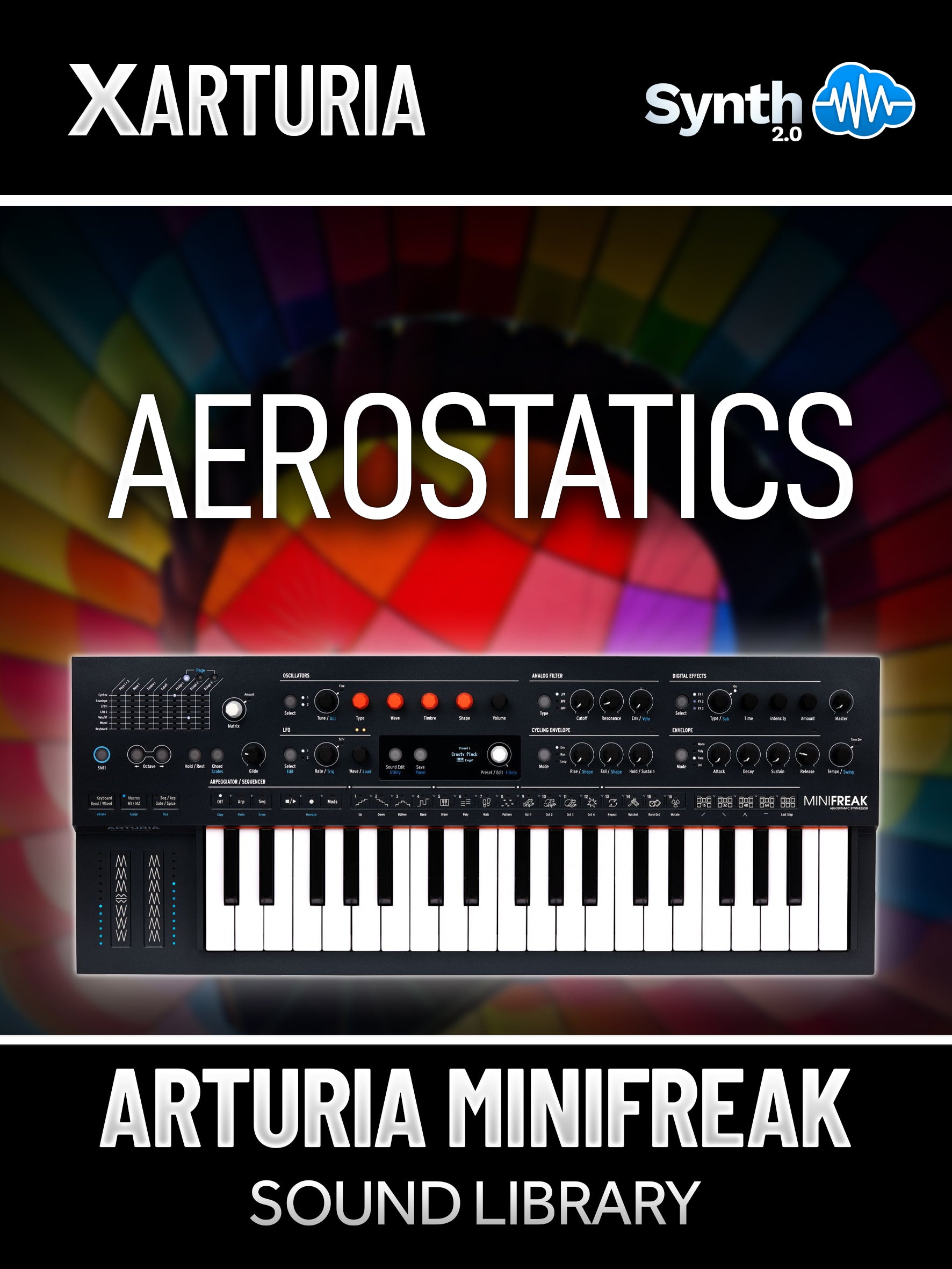 TPL067 - Aerostatics Sound Bank - Arturia MiniFreak - V ( 65 presets )