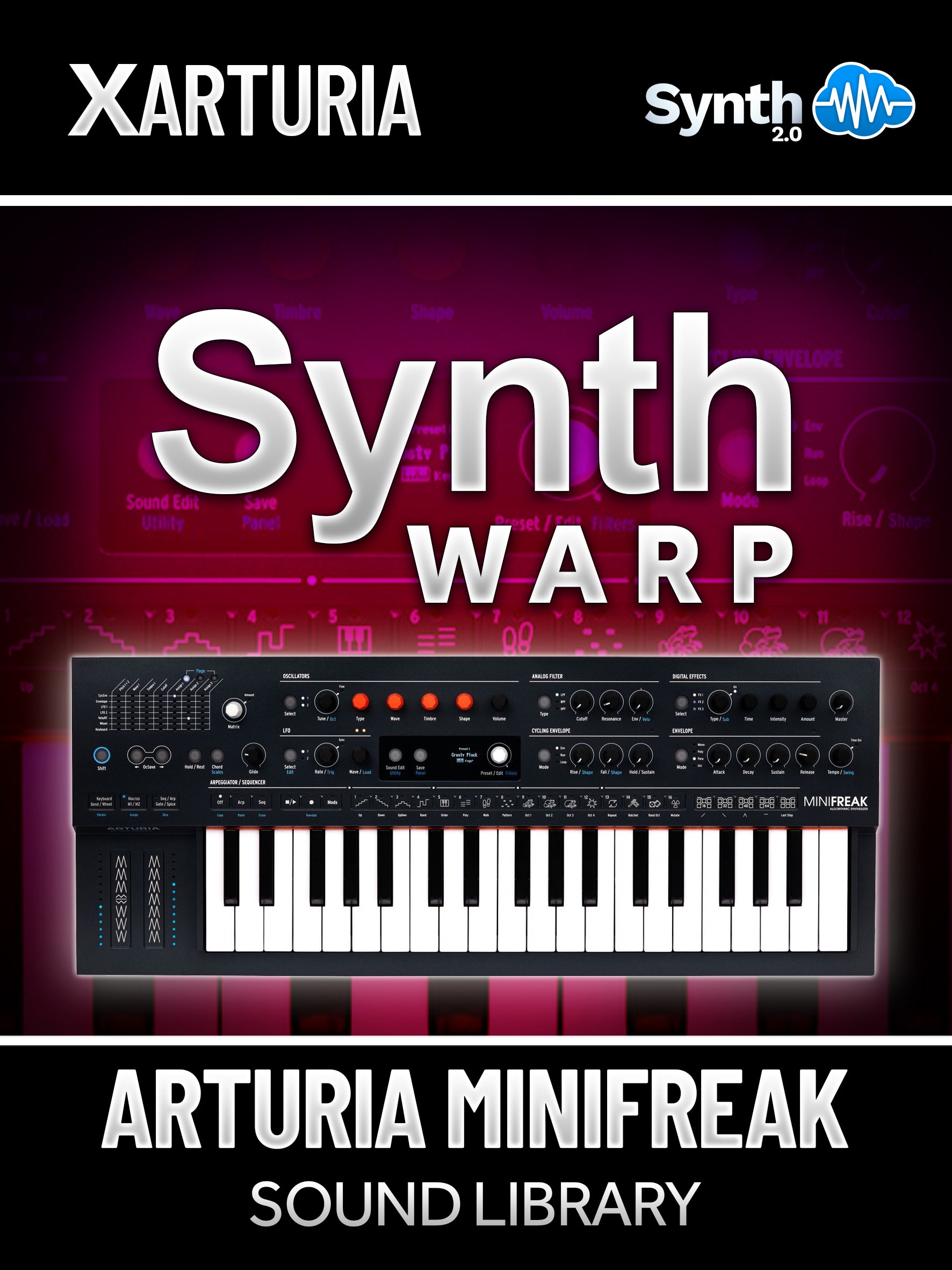 SCL027 - Synth Warp + The Freak - Arturia Minifreak - V