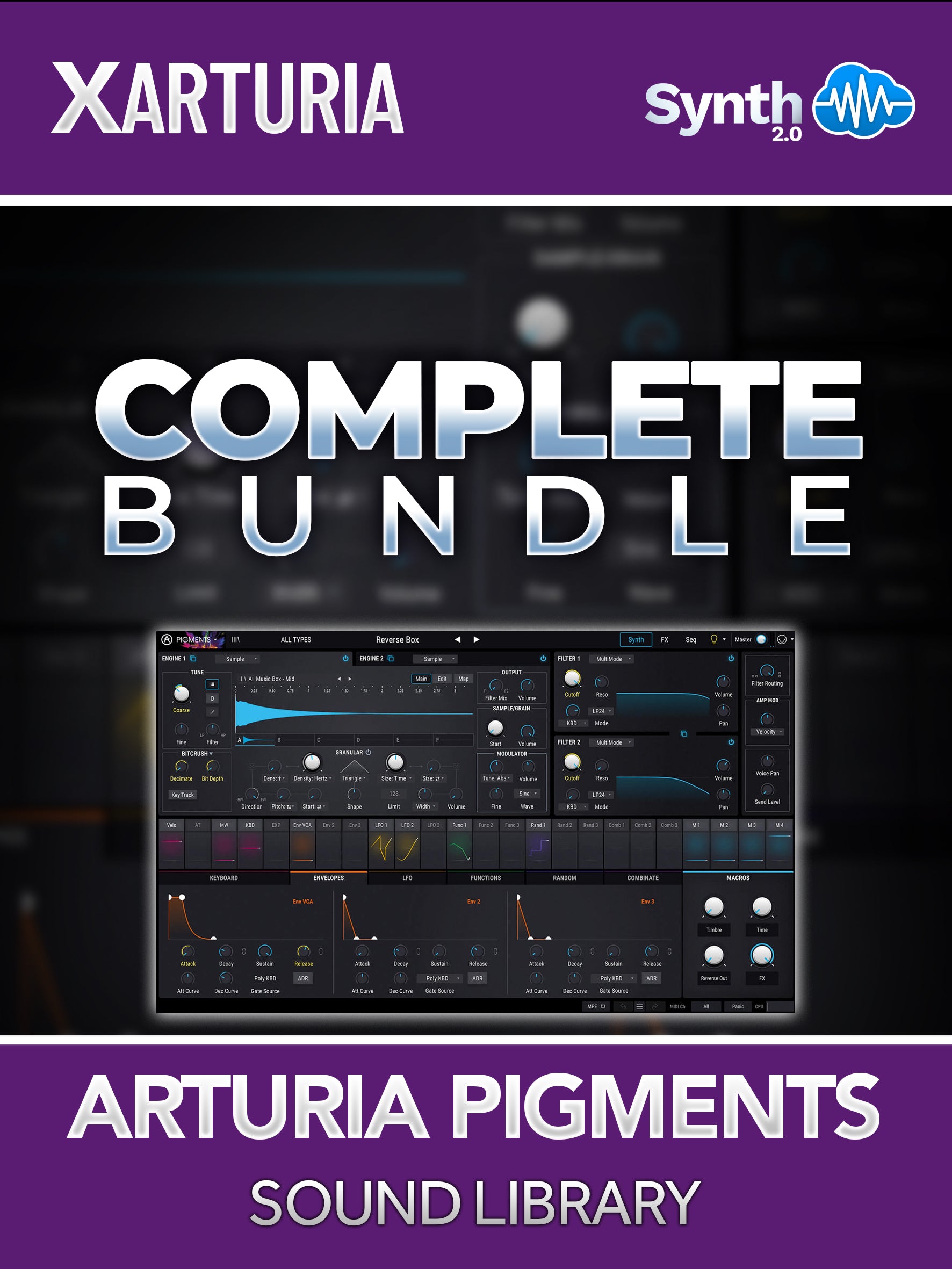 TPL044 - Complete Bundle - Arturia Pigments