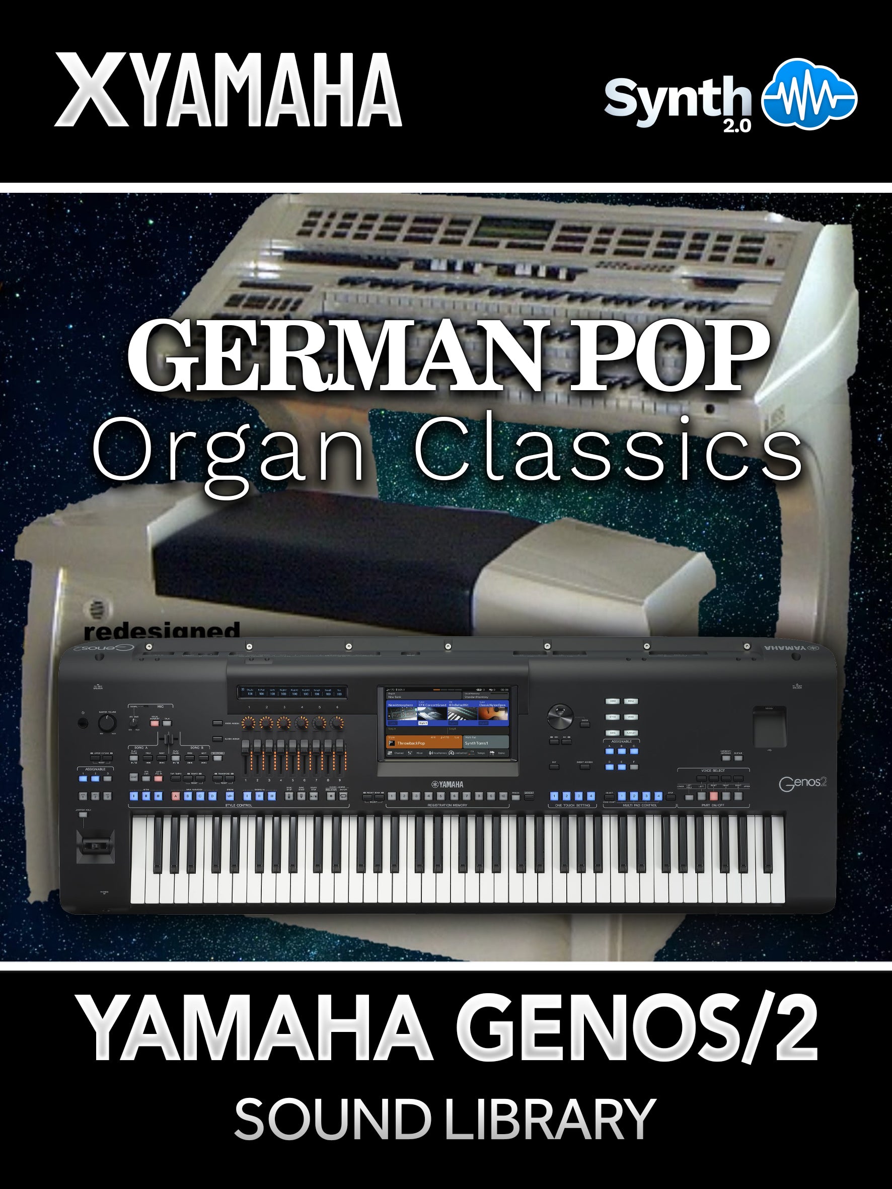 LAL001 - German Pop Organ Classics - Yamaha GENOS / 2 ( 100 registrations )