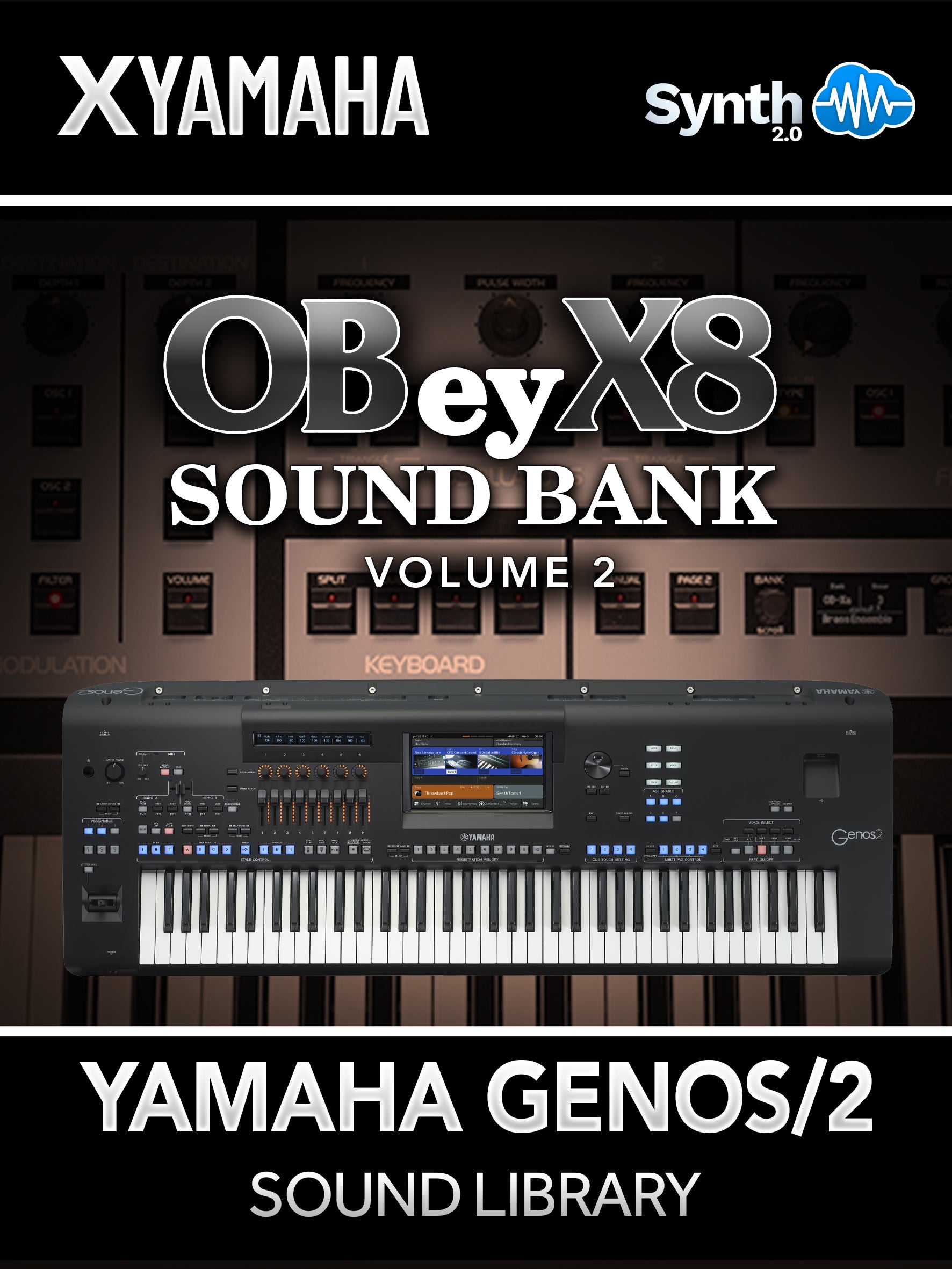 ASL048 - ( Bundle ) - OBey X8 Sound Bank V1 + V2 - Yamaha GENOS / 2