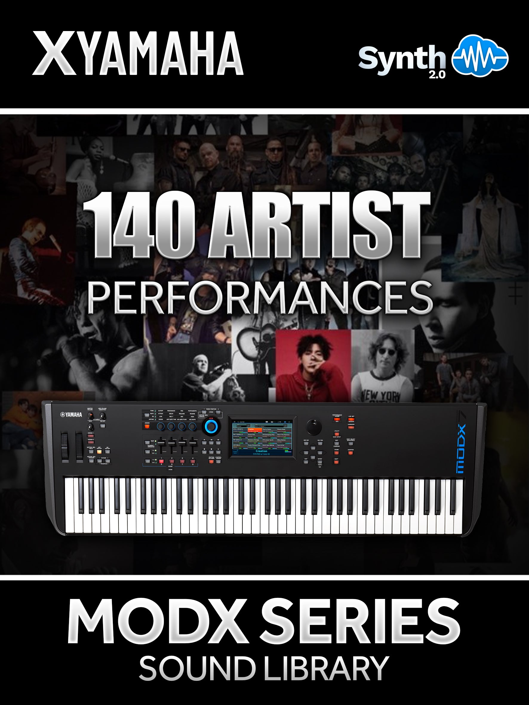 MSL001 - 140 Artist Performances (1968-2019) - Yamaha MODX / MODX+