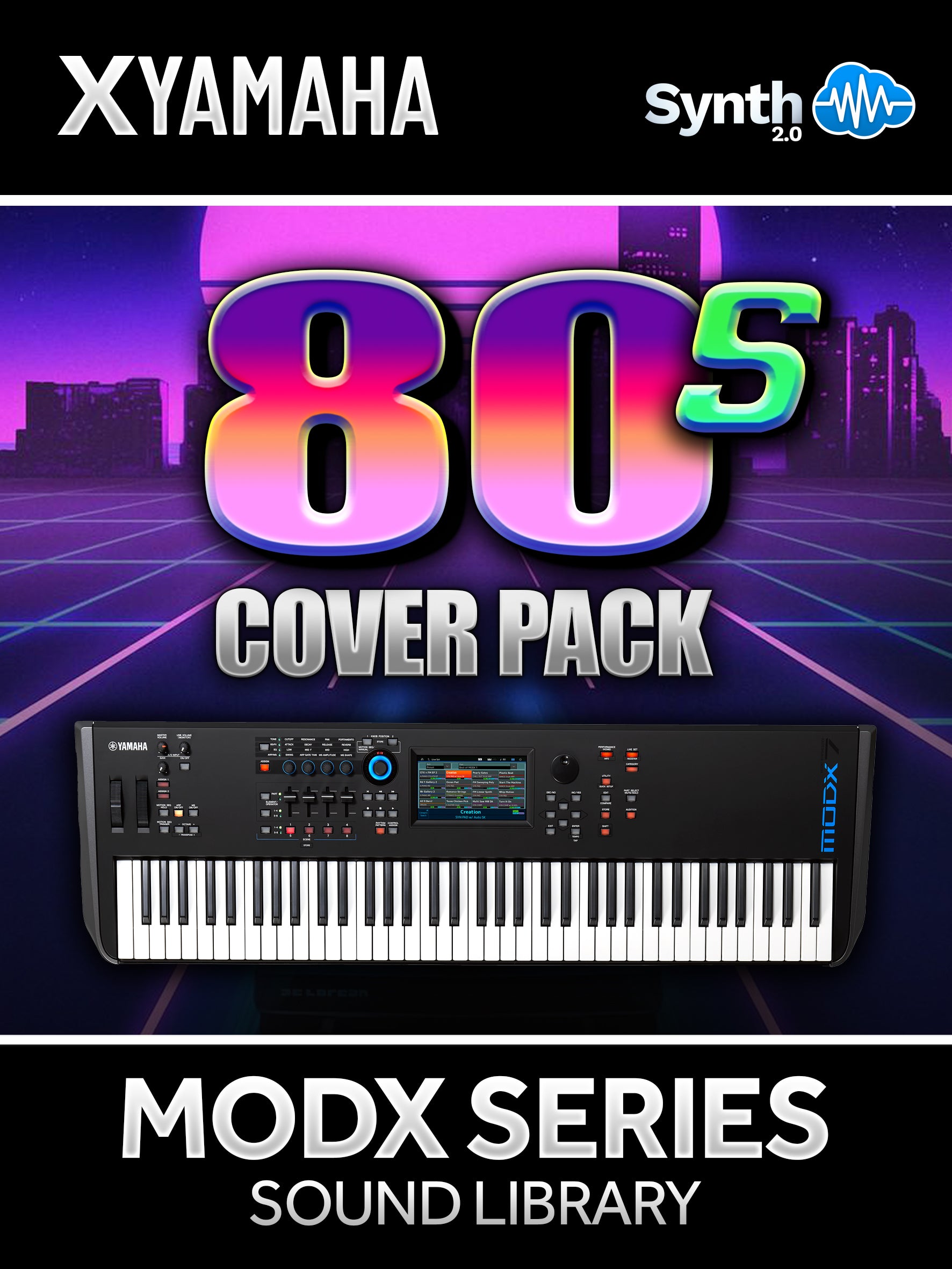 SCL310 - ( Bundle ) - 80s Cover Pack + 80's Hits V1 - Yamaha MODX / MODX+