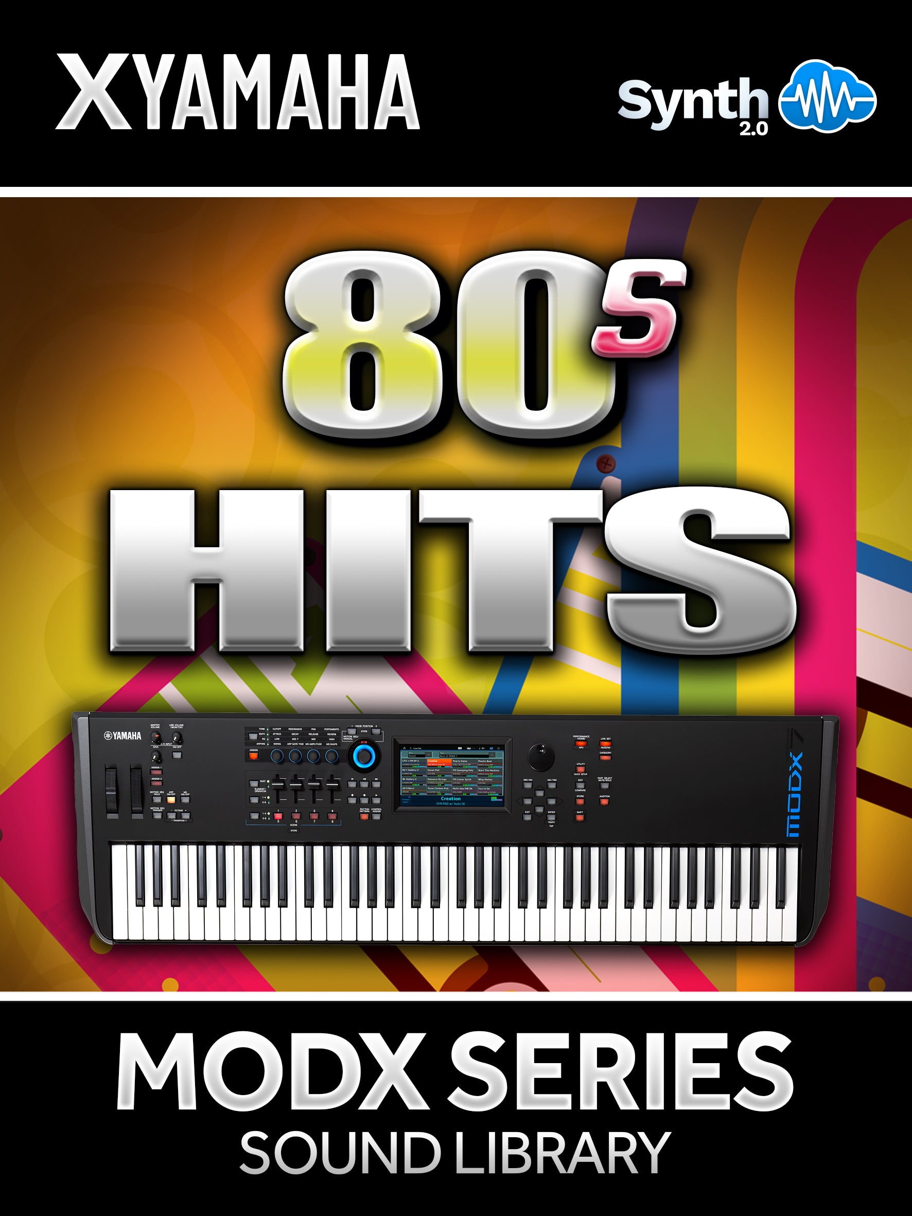 SCL310 - ( Bundle ) - 80s Cover Pack + 80's Hits V1 - Yamaha MODX / MODX+