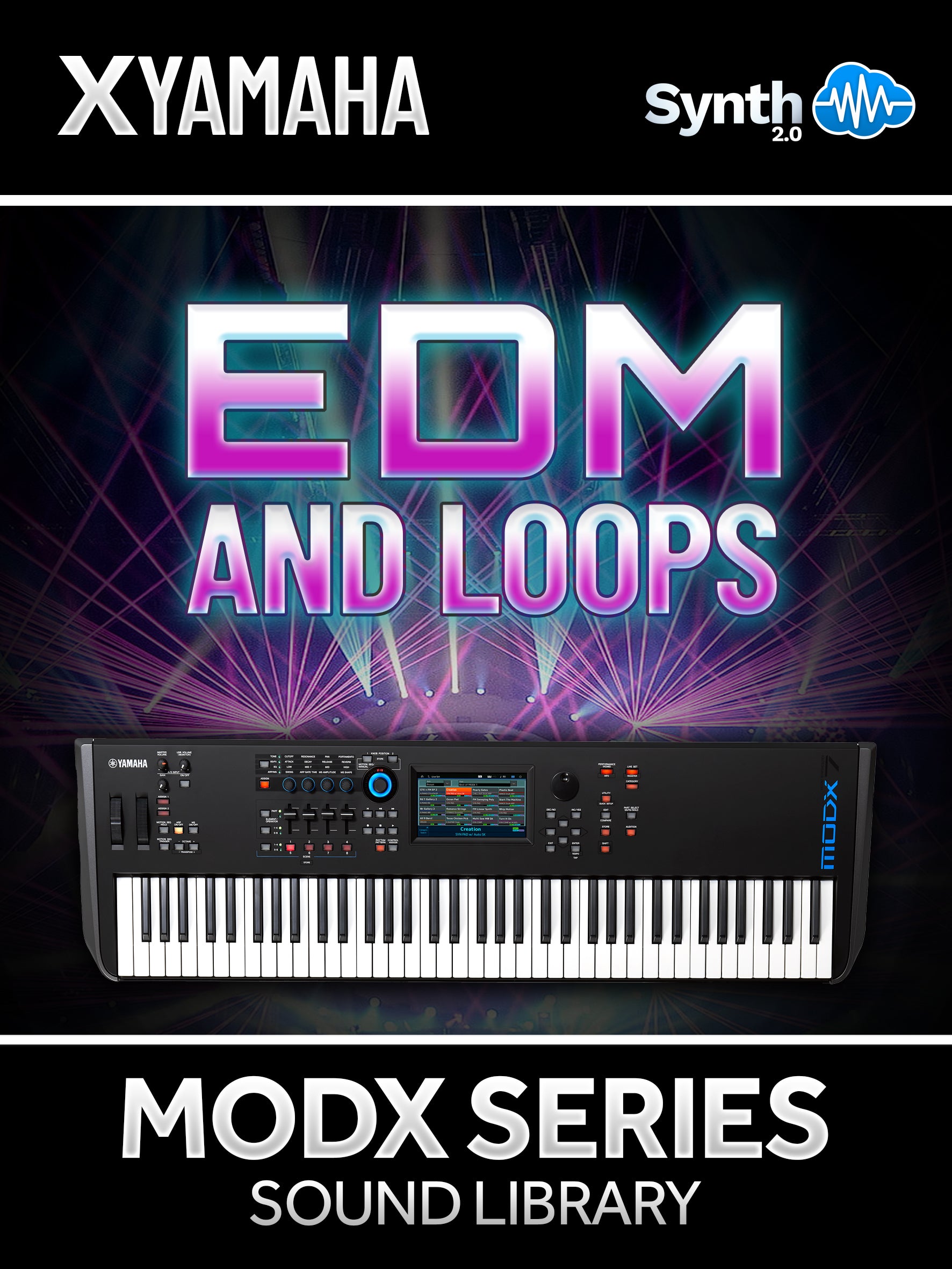 SCL174 - ( Bundle ) - EDM & Loops + Ultimate Live Sounds - Yamaha MODX / MODX+