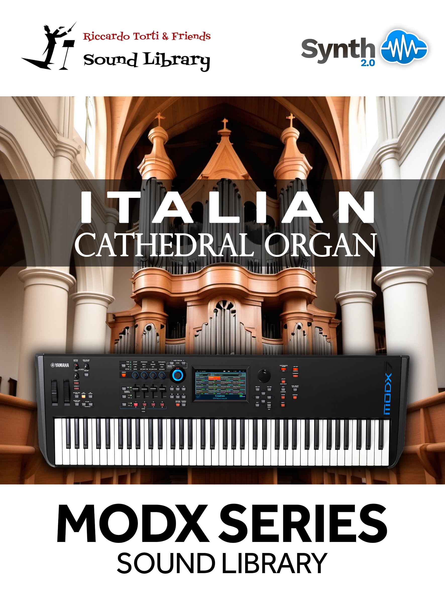 GNL019 - Italian Cathedral Organ - Yamaha MODX / PLUS ( 16 presets )