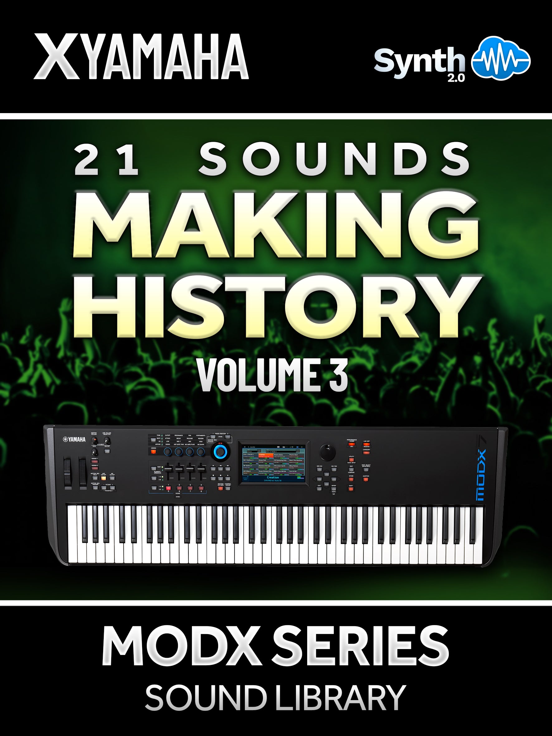 SCL444 - ( Bundle ) - 48 Sounds - Making History Vol.1 + 21 Sounds - Making History Vol.3 - Yamaha MODX / MODX+