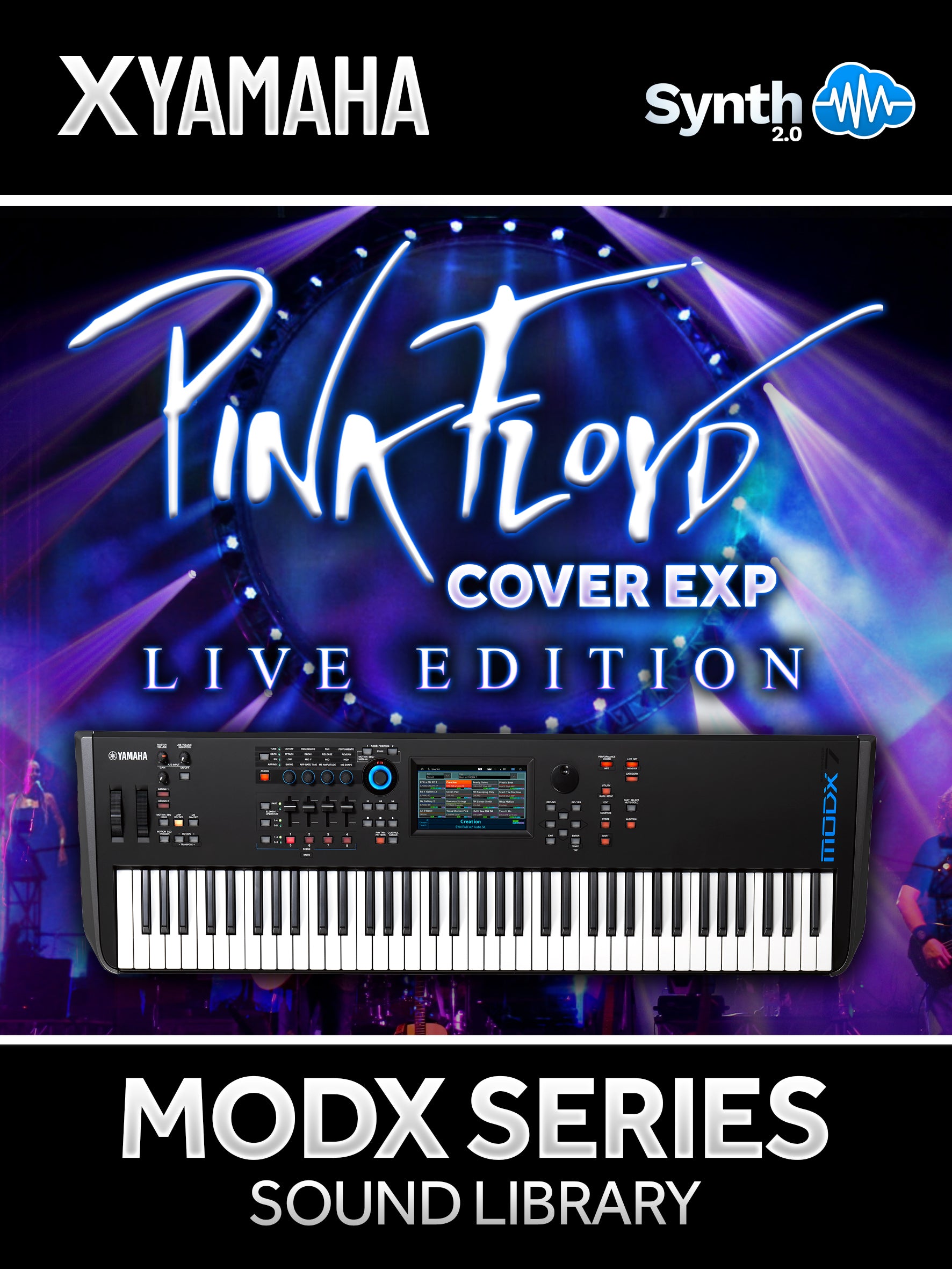 FPL052 - ( Bundle ) - PF Cover EXP Live Edition + PF Cover EXP Dark Side Edition - Yamaha MODX / +