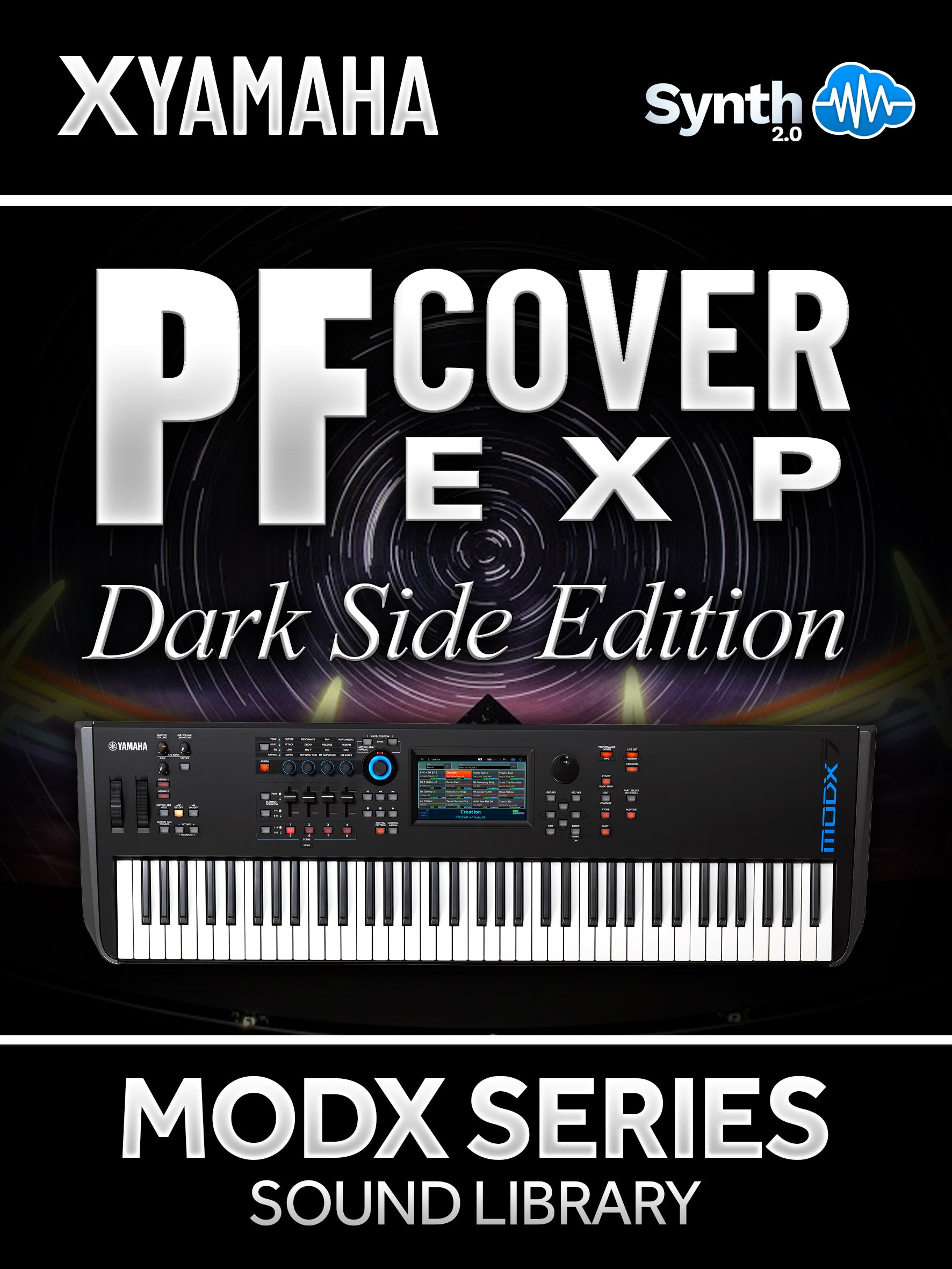 FPL051 - PF Cover EXP Dark Side Edition - Yamaha MODX / MODX+