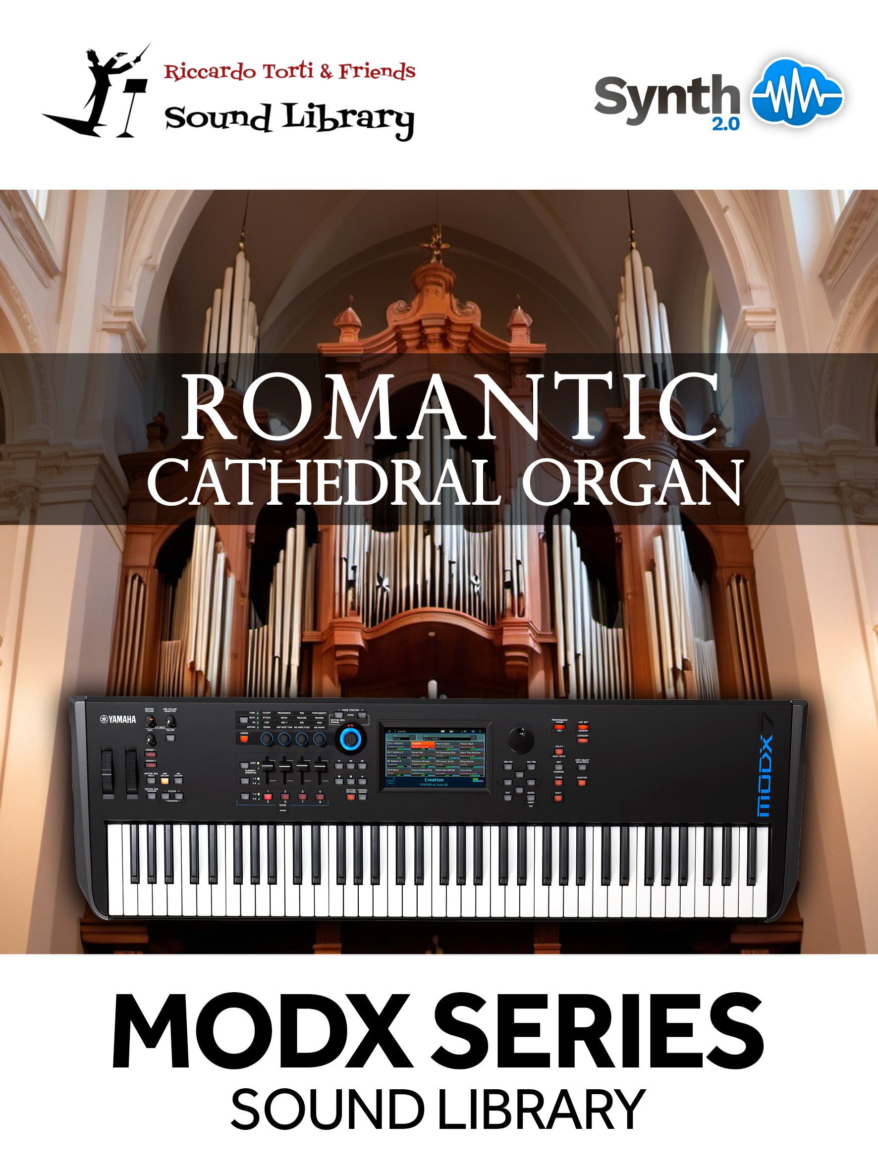 GNL018 - Romantic Cathedral Organ - Yamaha MODX / PLUS ( 16 presets )