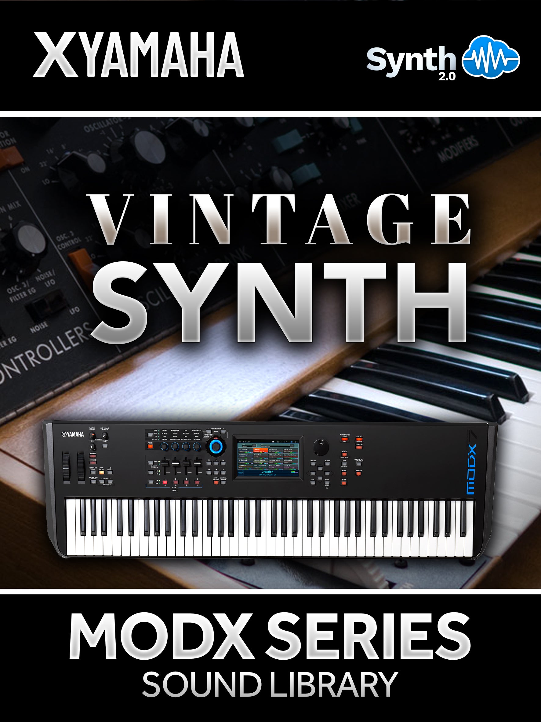 FPL064 - Vintage Synth Vol.1 - Yamaha MODX / PLUS ( 40 presets )