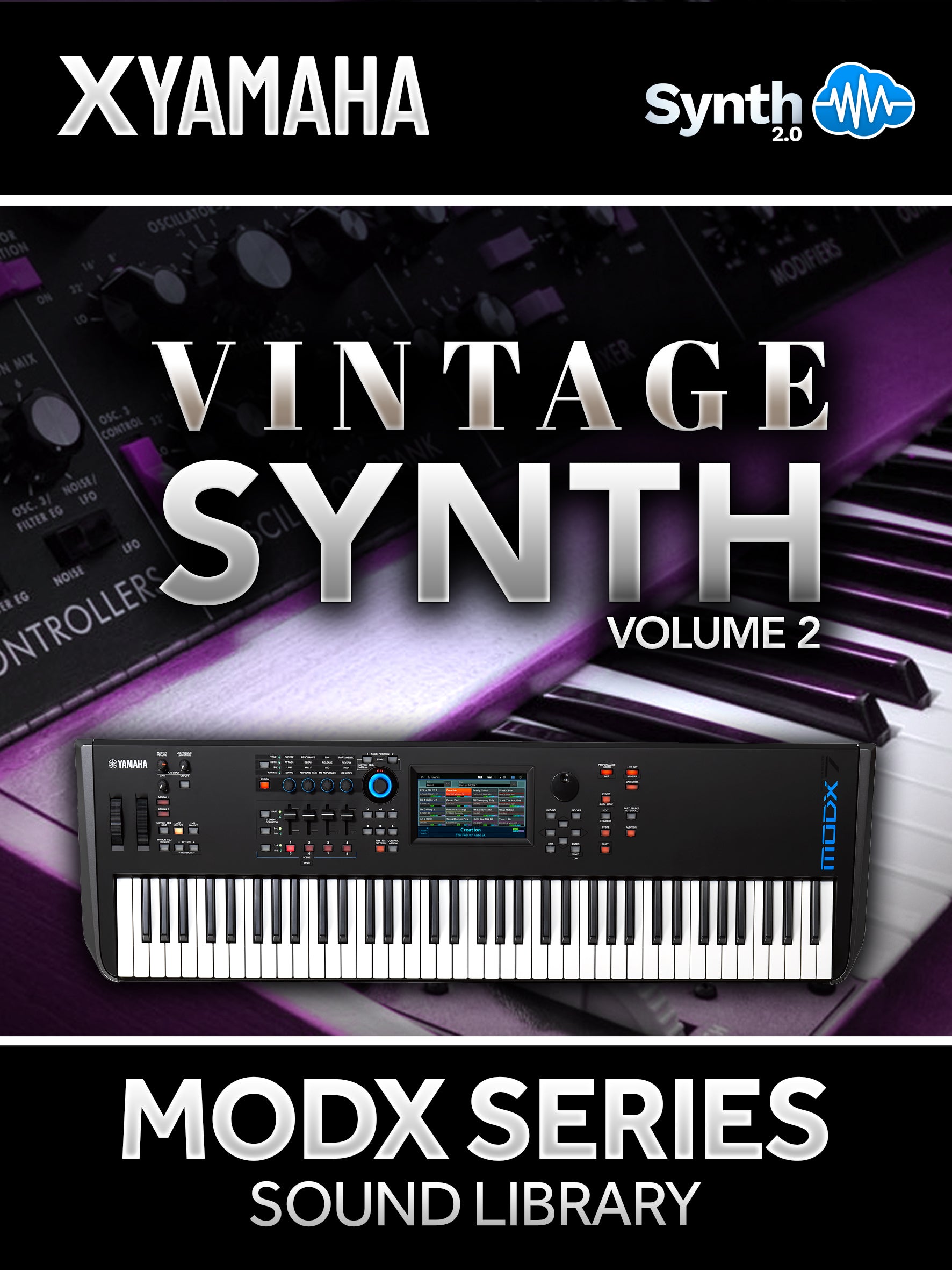 FPL065 - Vintage Synth Vol.2 - Yamaha MODX / PLUS ( 40 presets )