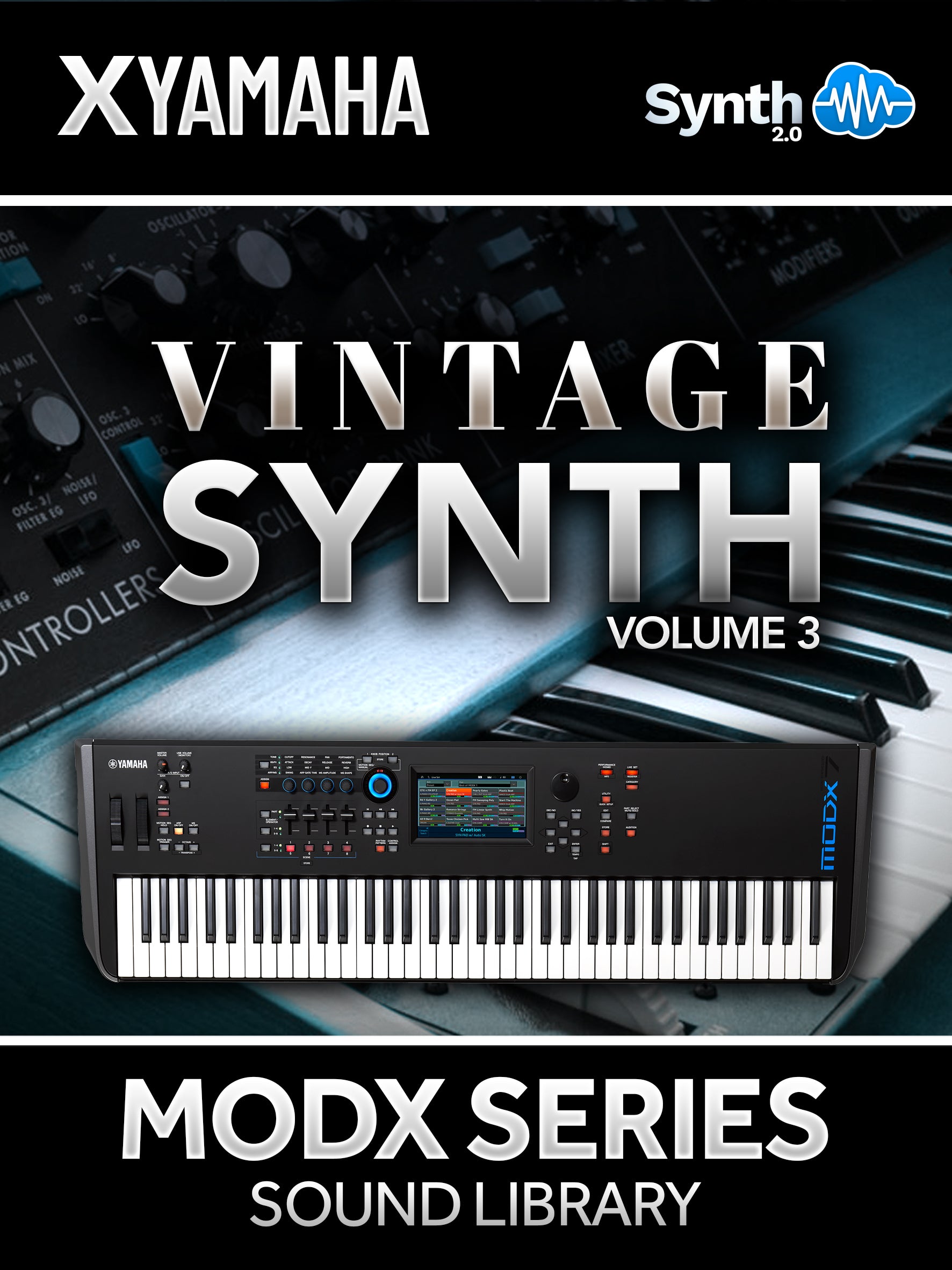 FPL067 - Vintage Synth Vol.3 - Yamaha MODX / PLUS ( 40 presets )