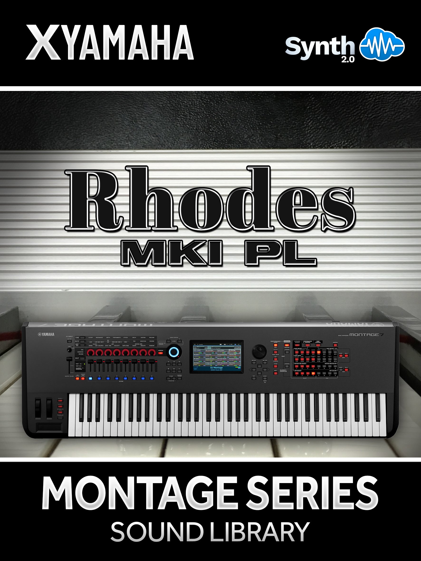 PCL015 - ( Bundle ) - Rhodes MKI PL + Rhodes MKII PL - Yamaha MONTAGE / M