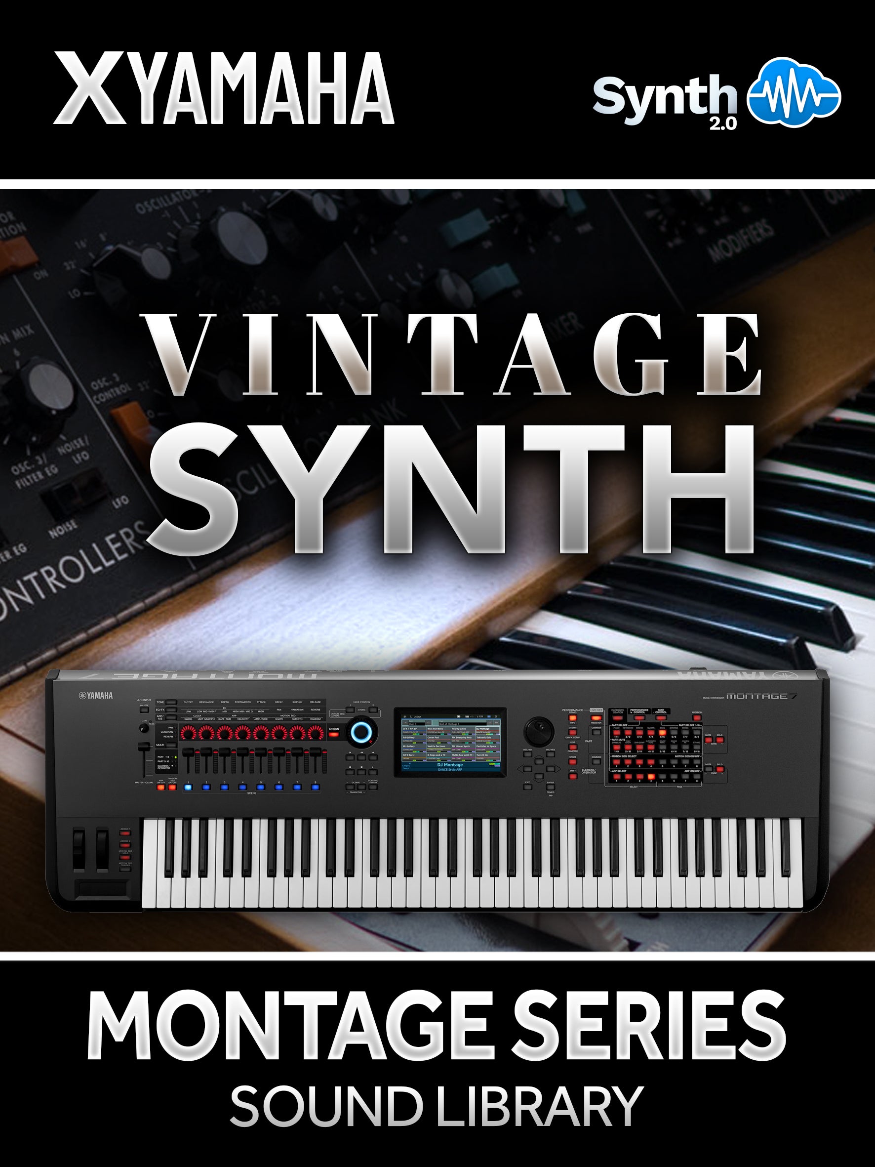 FPL064 - Vintage Synth Vol.1 - Yamaha MONTAGE / M ( 40 presets )