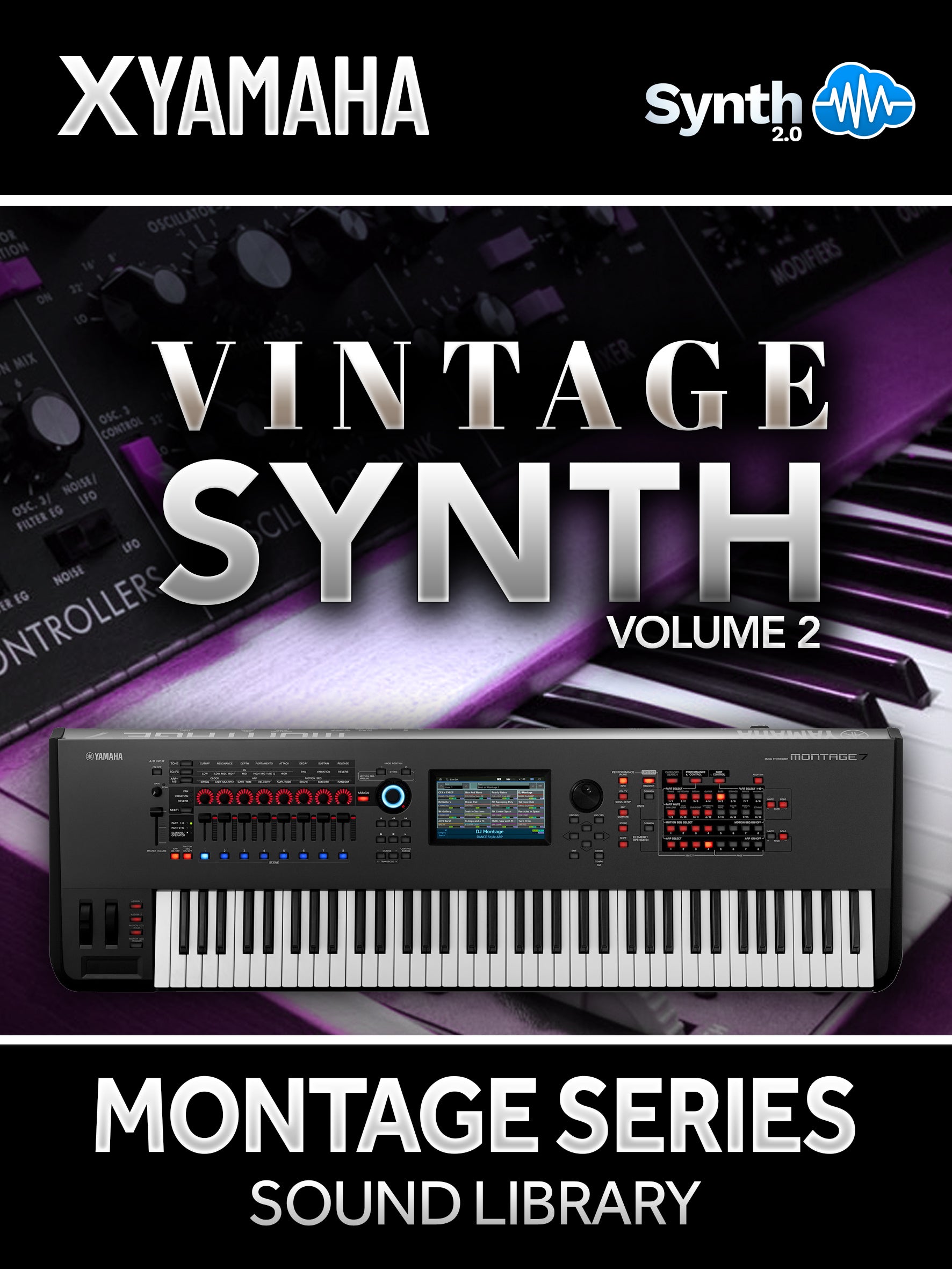 FPL065 - Vintage Synth Vol.2 - Yamaha MONTAGE / M ( 40 presets )