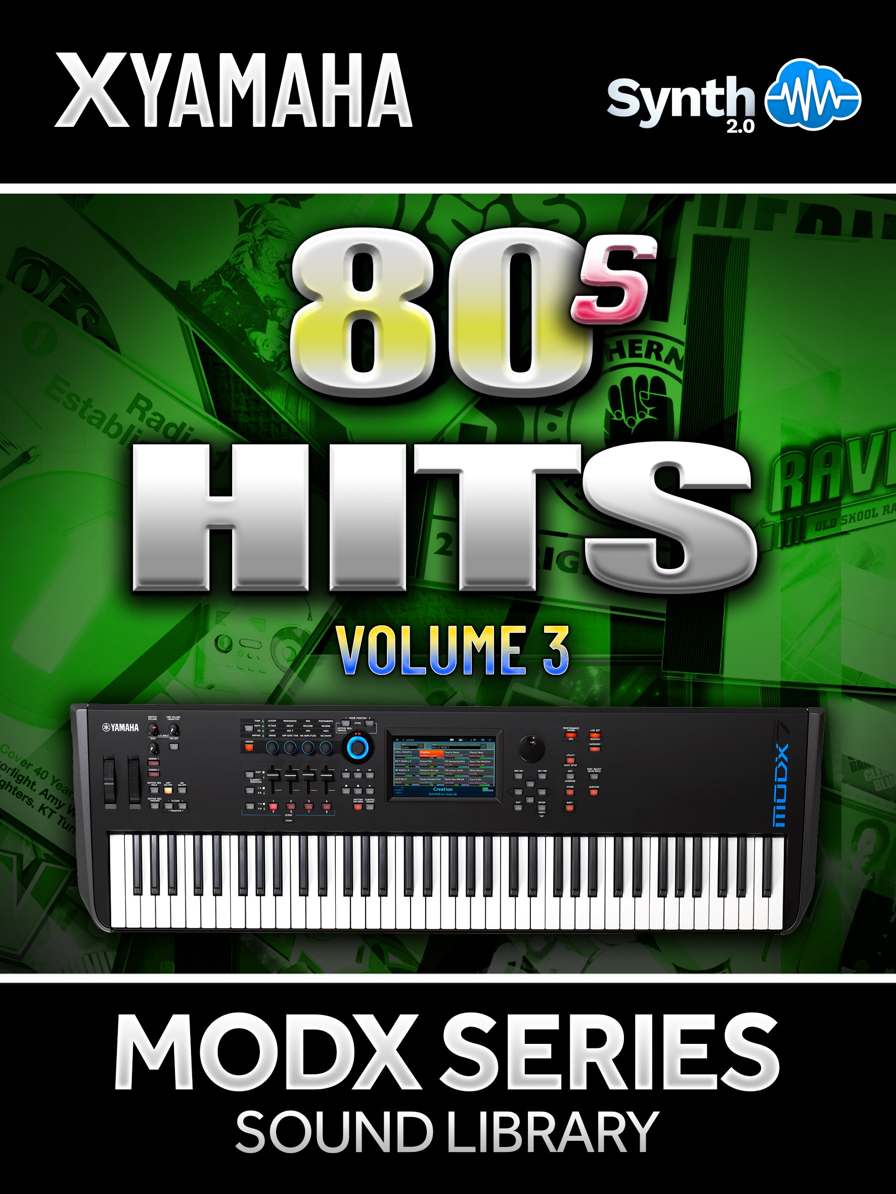 SJL008 - ( Bundle ) - 80's Hits V2 + V3 - Yamaha MODX / MODX+