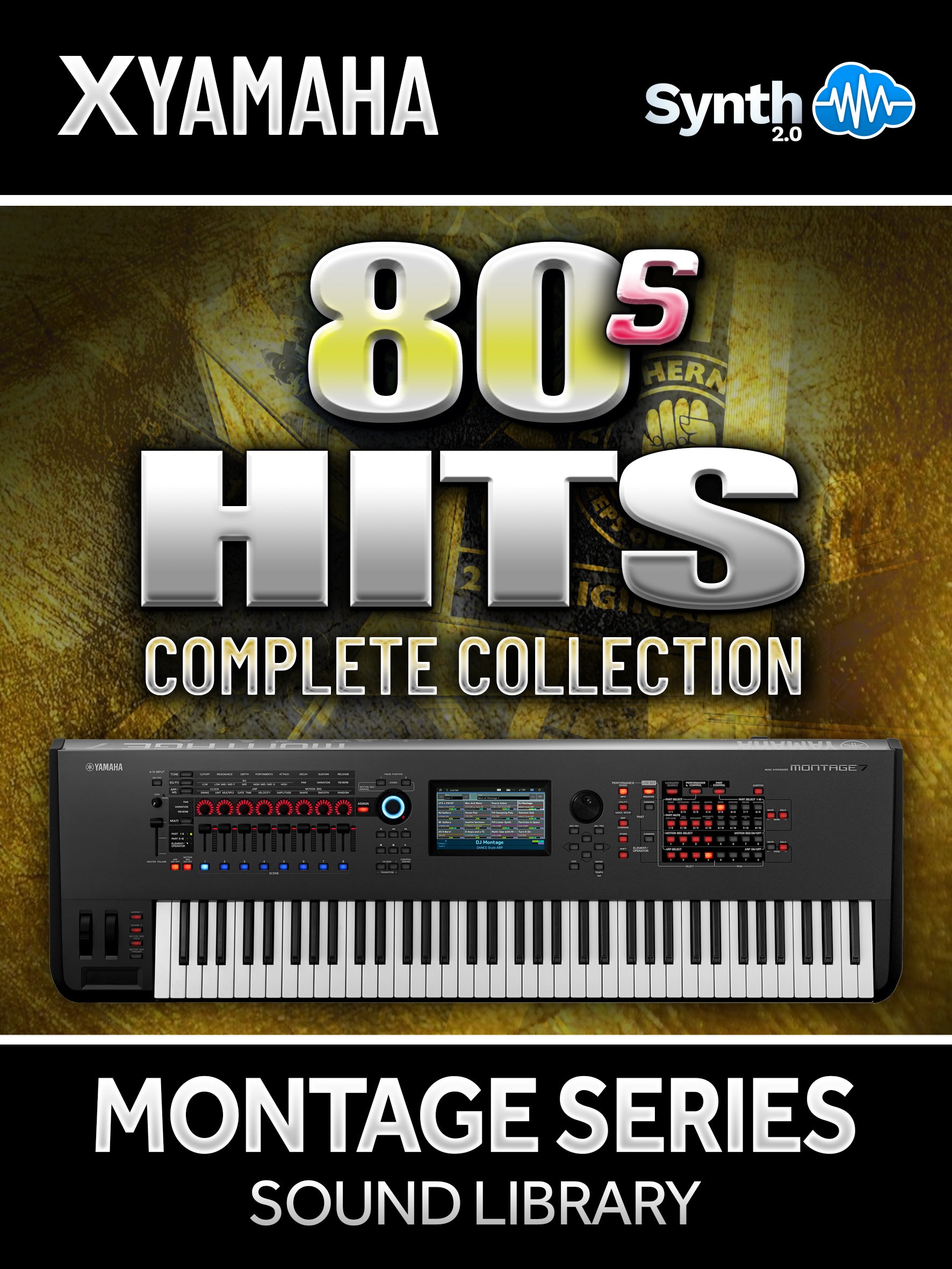 SJL009 - 80's Hits Complete Collection - Yamaha MONTAGE / M ( 88 presets )