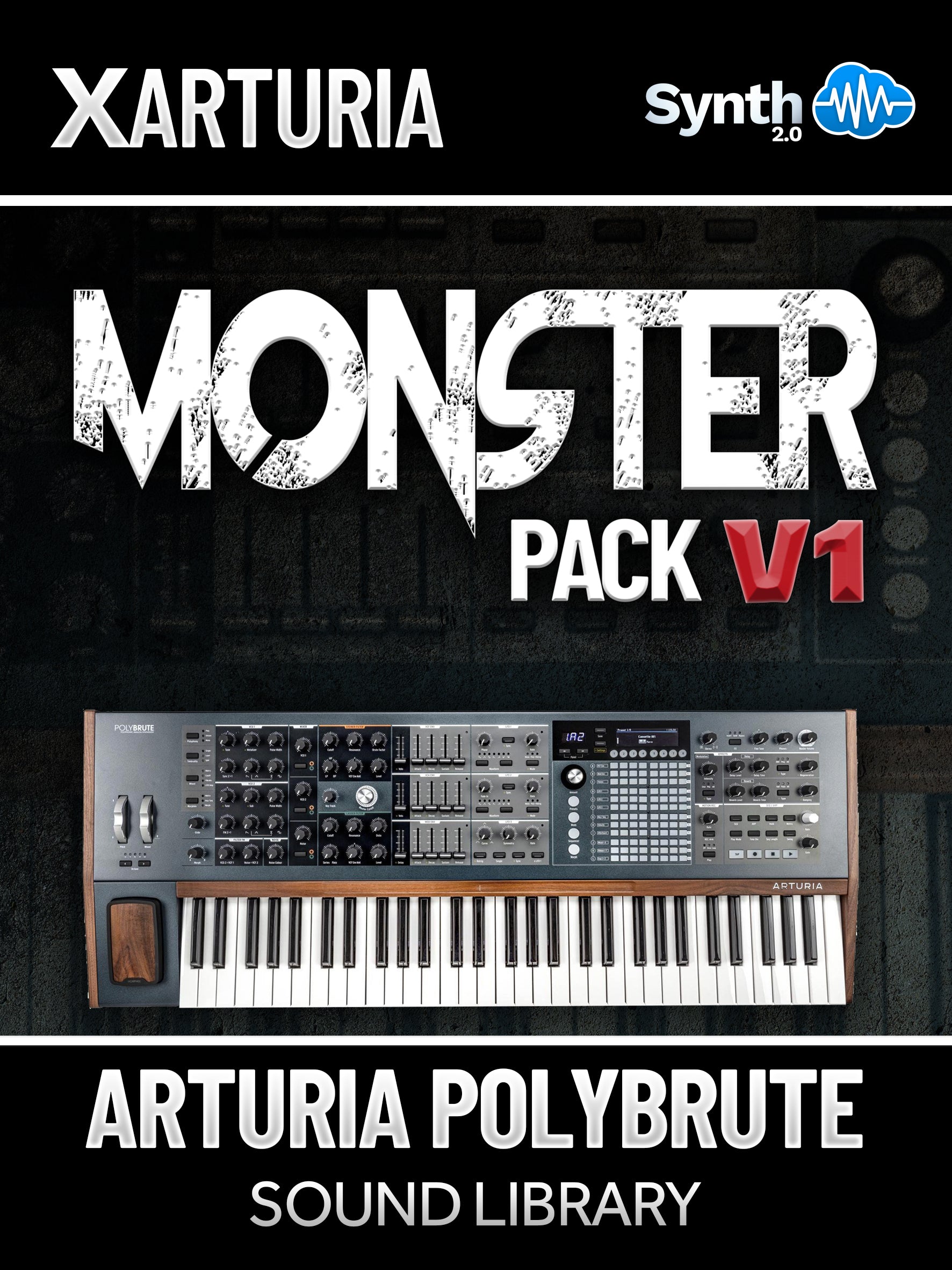 SCL306 - Monster Pack V1 - Arturia PolyBrute ( 80 presets )