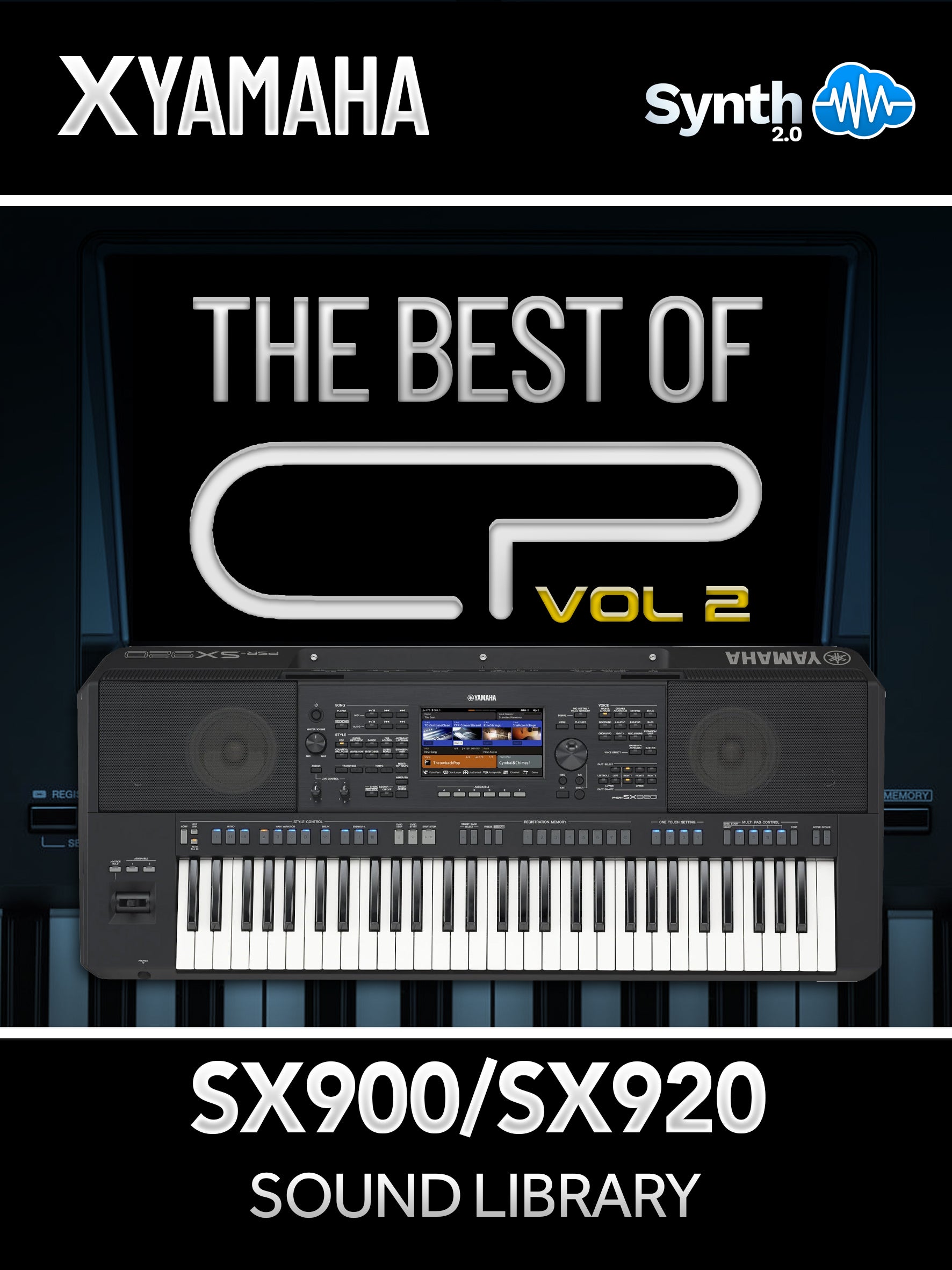 PSL006 - The Best of CP 2 - Yamaha PSR SX900 / 920 ( 39 presets )