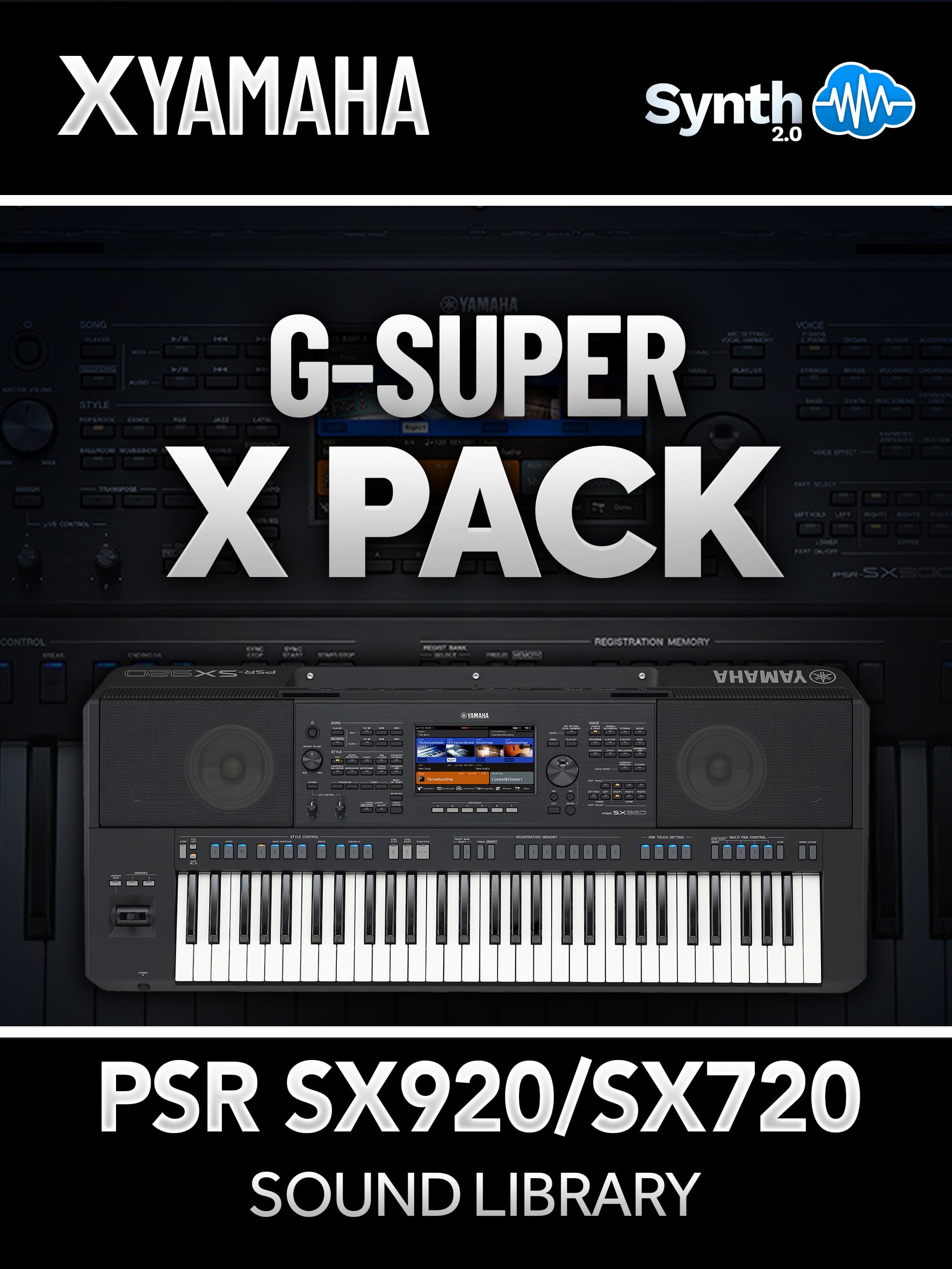 PSL002 - G-SUPER X Pack - Yamaha PSR SX920