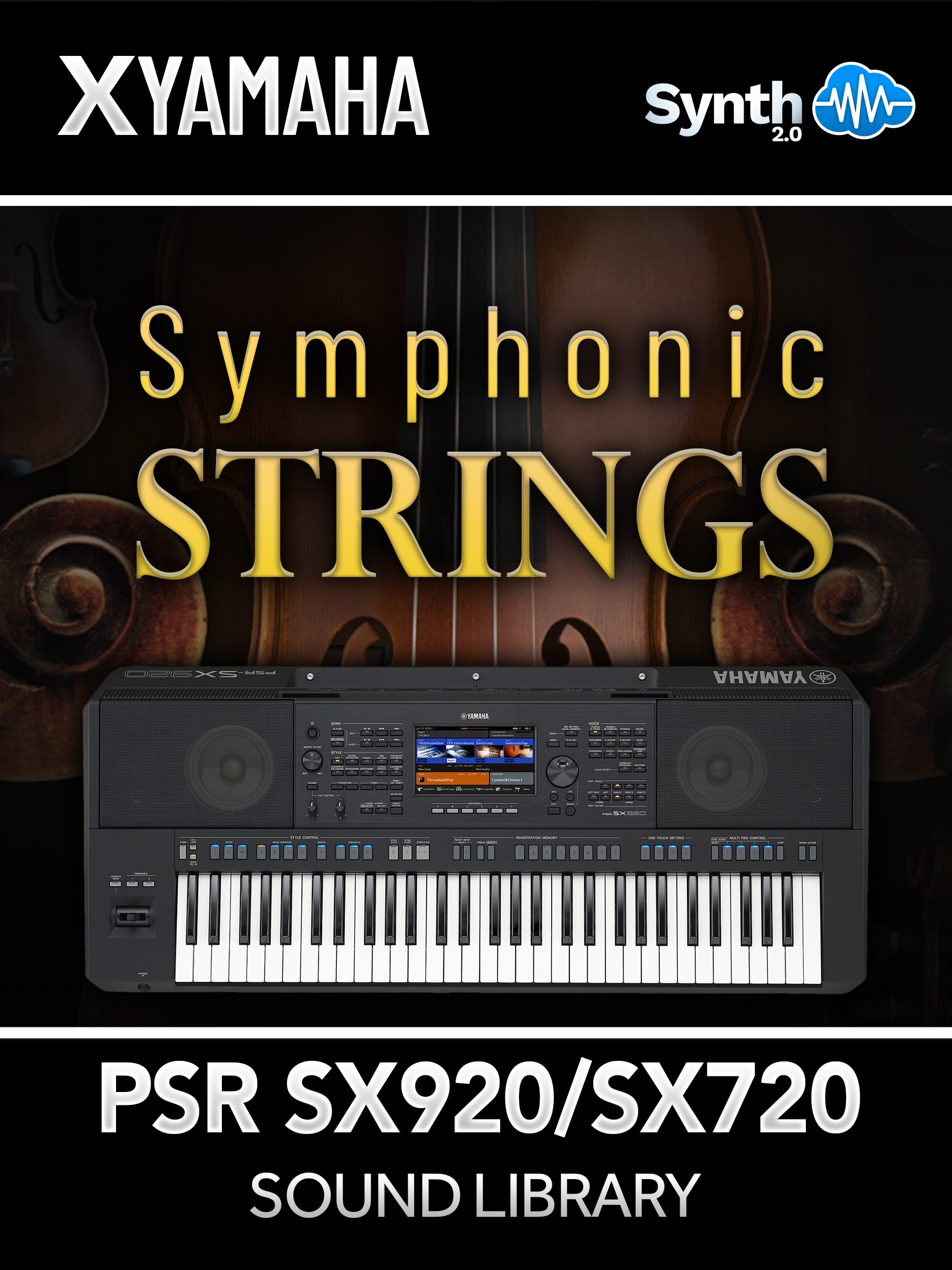 GNL013 - Symphonic Strings - Yamaha PSR SX920 / SX720 ( 60 presets )