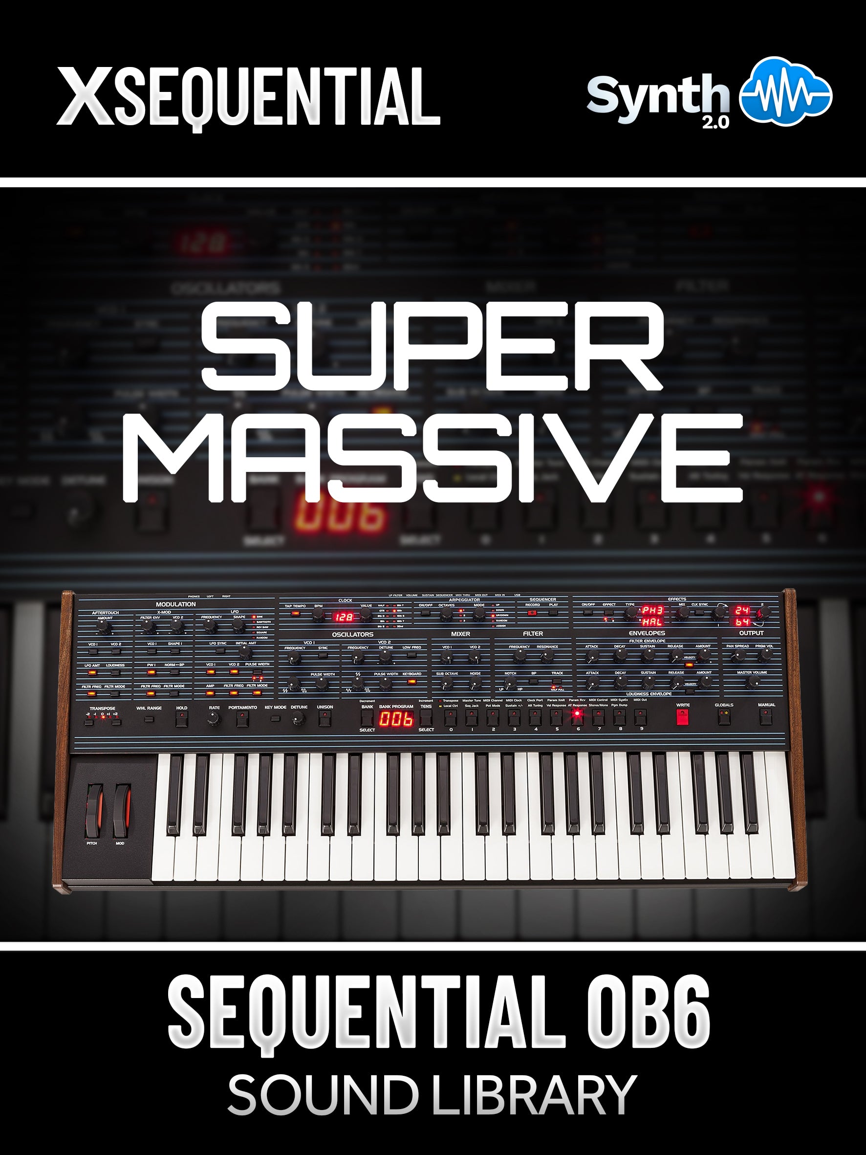 LDX062 - Super Massive - Sequential OB-6 / Desktop ( 120 presets )