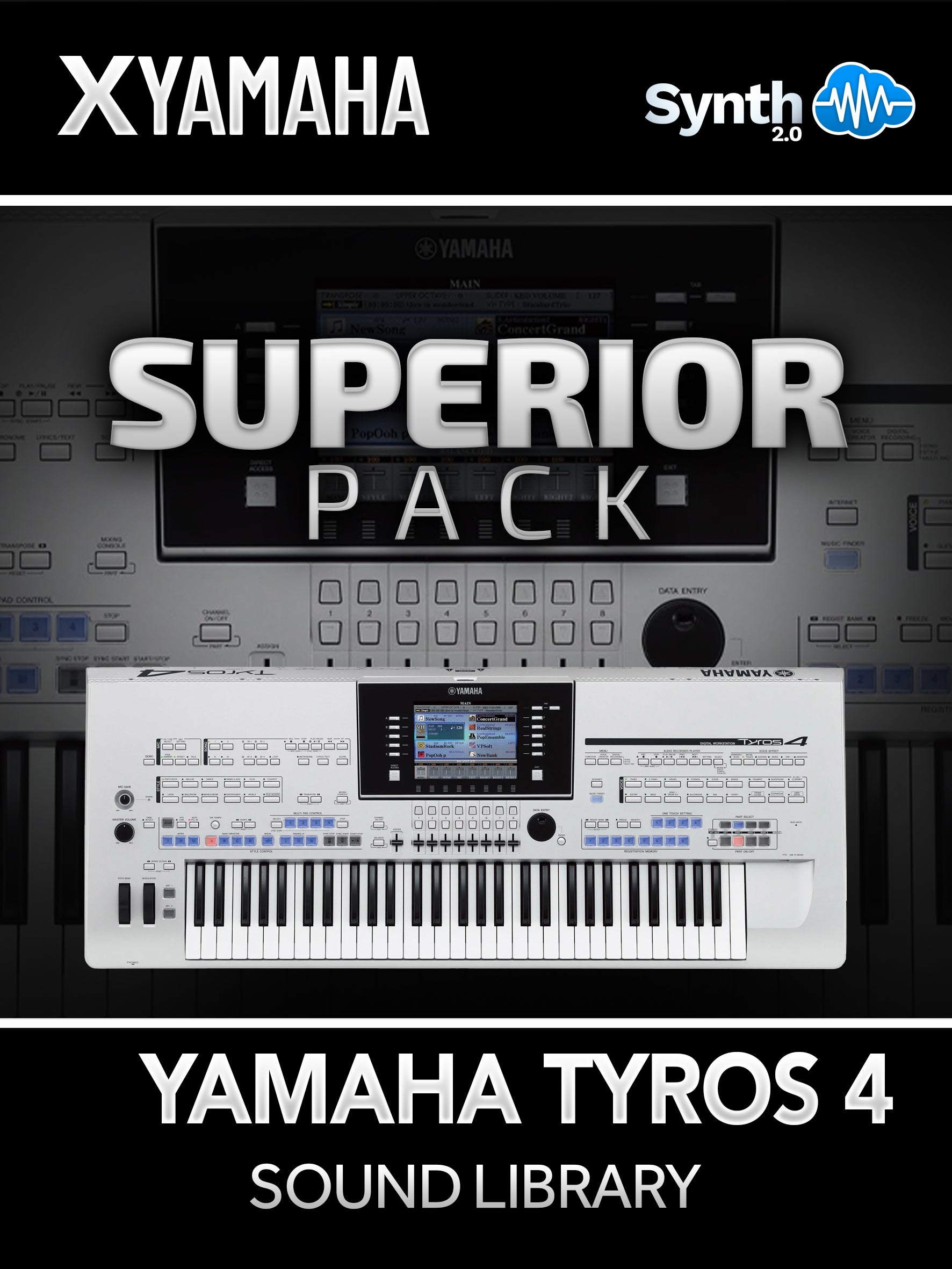 PSL003 - Superior Pack - Yamaha TYROS 4 ( 55 presets )