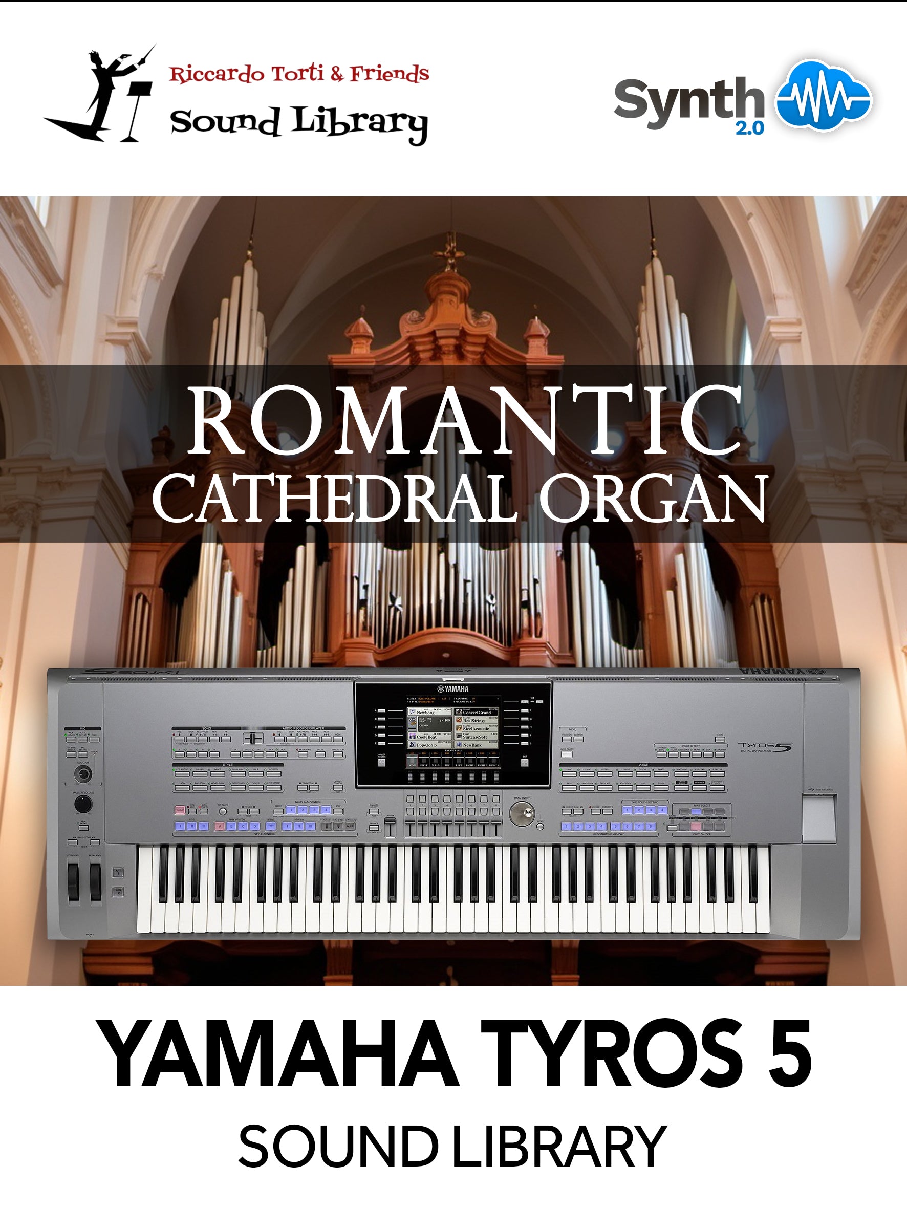 GNL018 - Romantic Cathedral Organ - Yamaha TYROS 5 ( 11 presets )